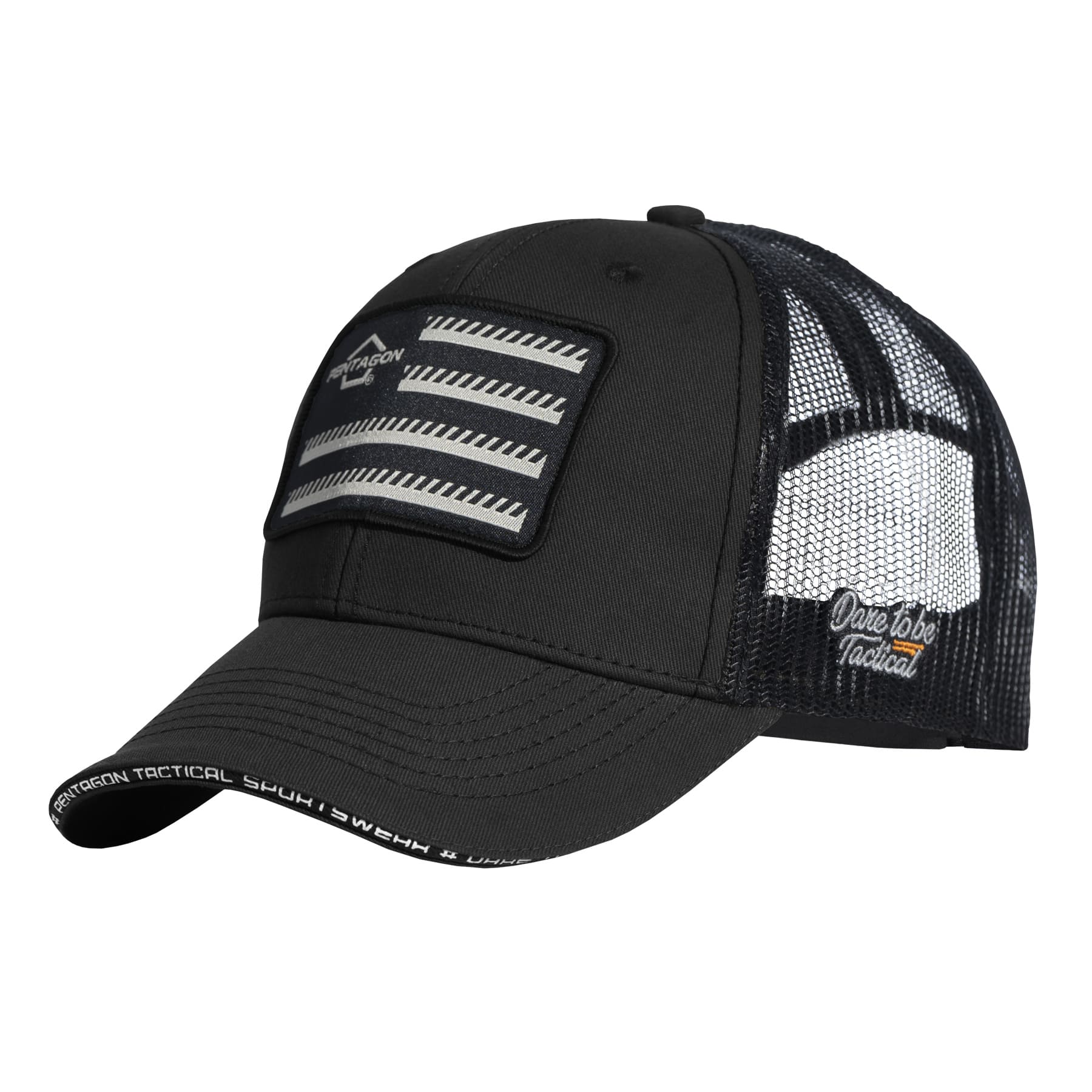 Pentagon Wills Truckers Twill Cap - Black