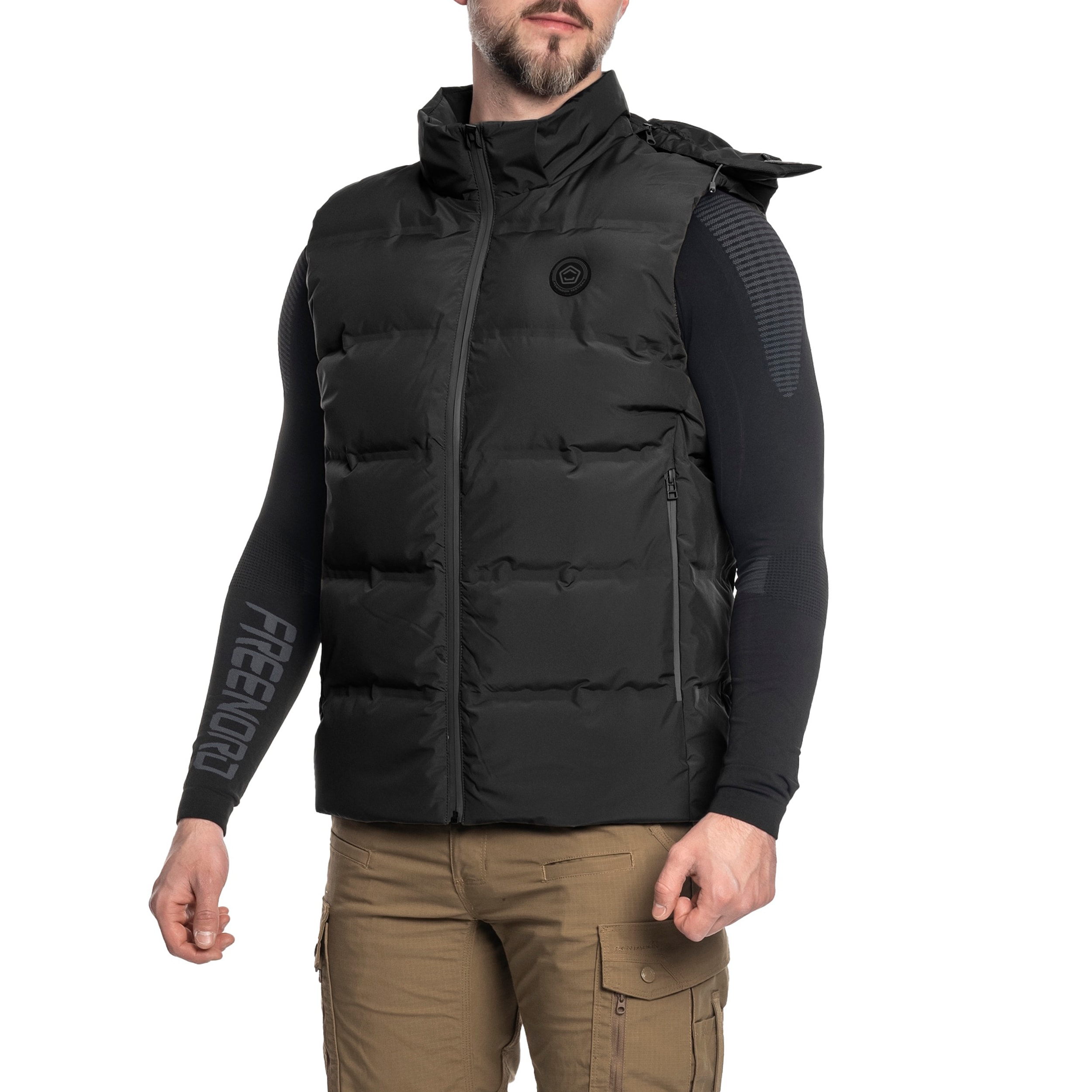 Pentagon Omega Down Vest - Black