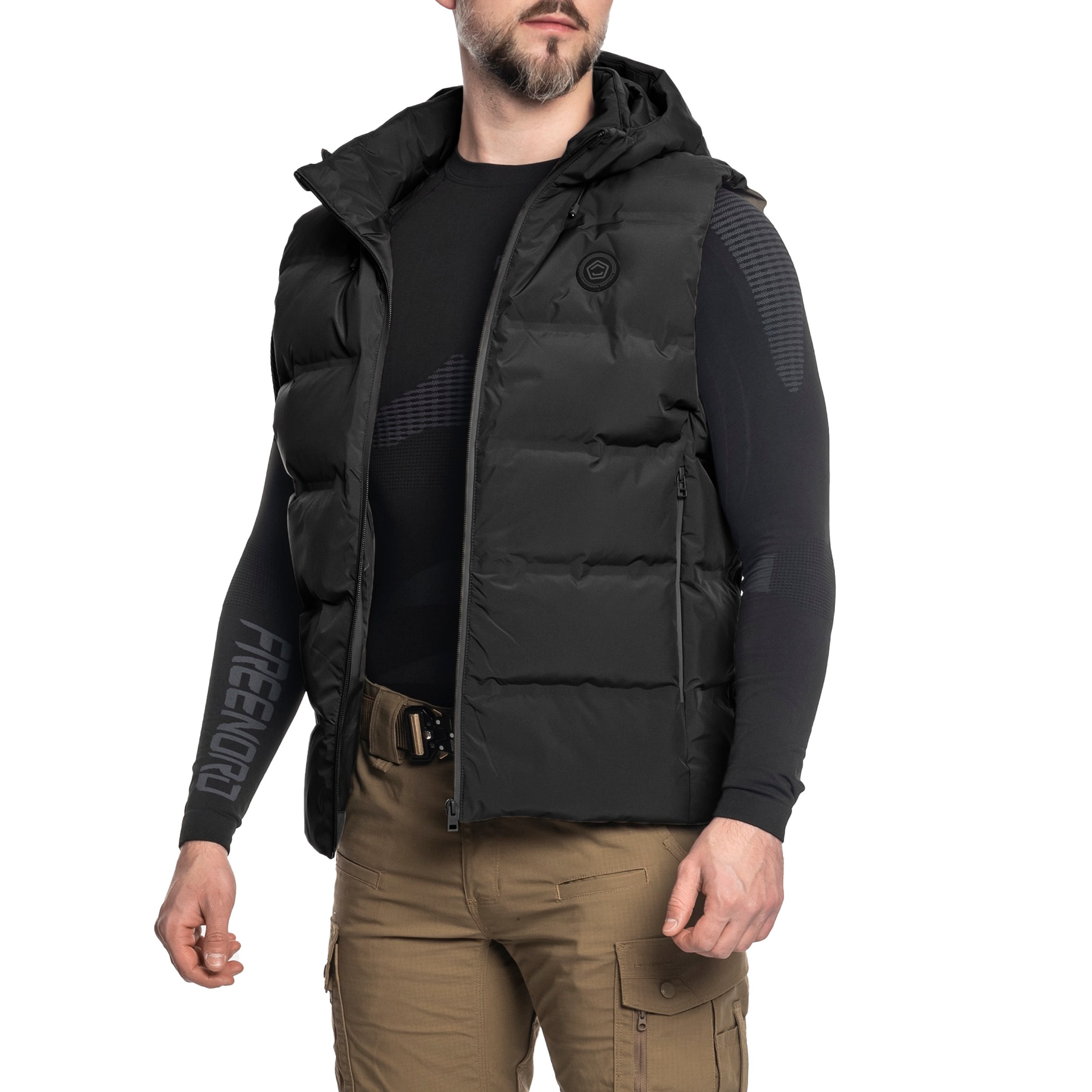 Pentagon Omega Down Vest - Black
