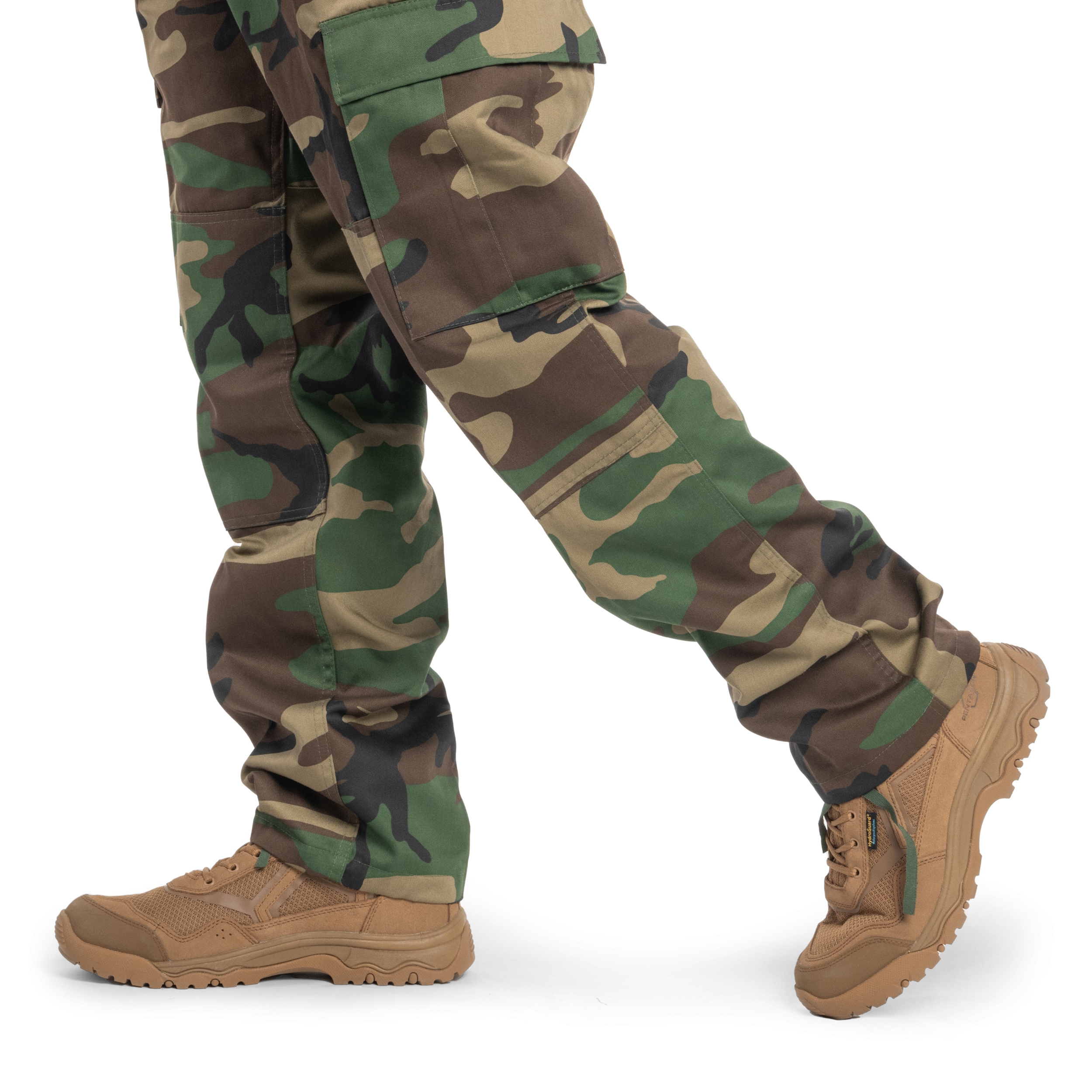 MFH US Combat BDU Reinforced Military Pants - Woodland