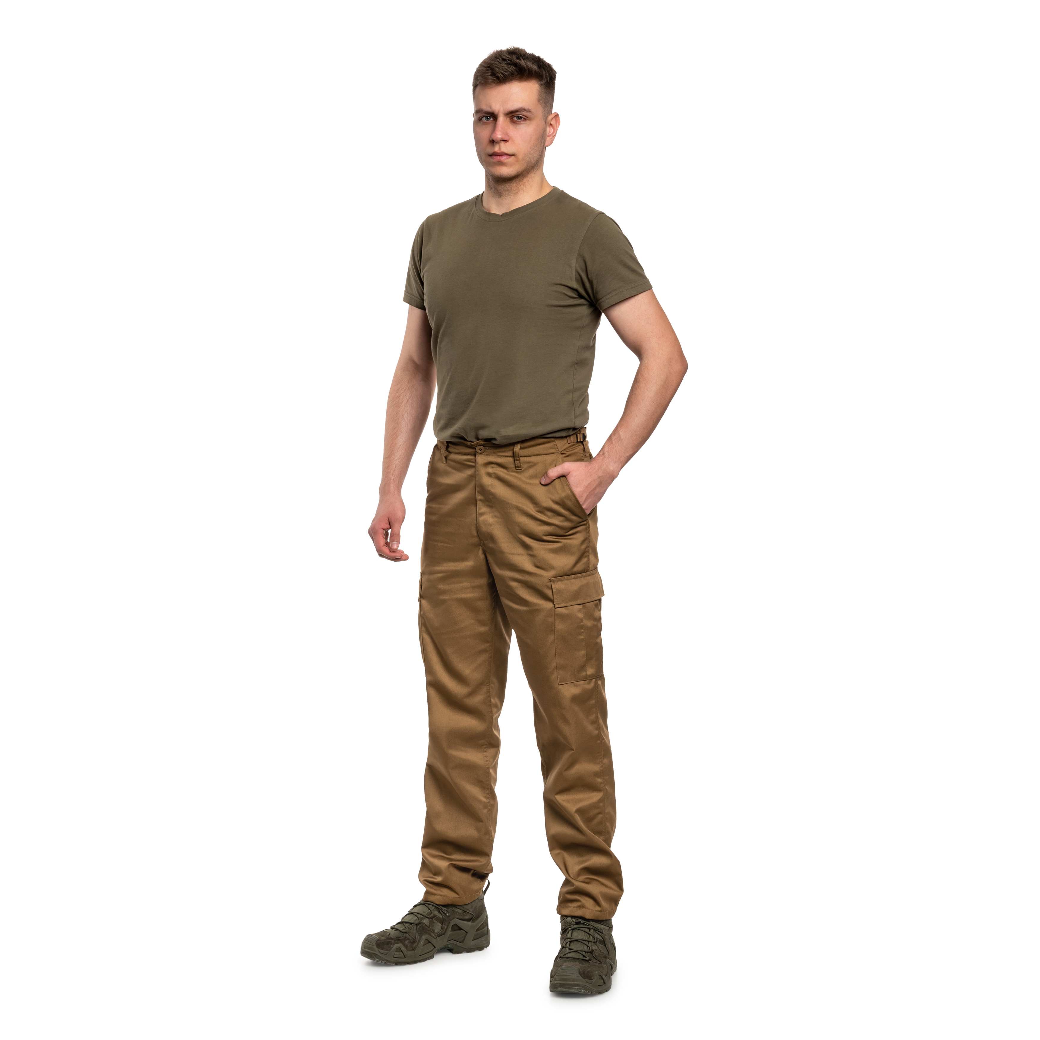 MFH US Combat BDU Military Pants - Coyote Tan