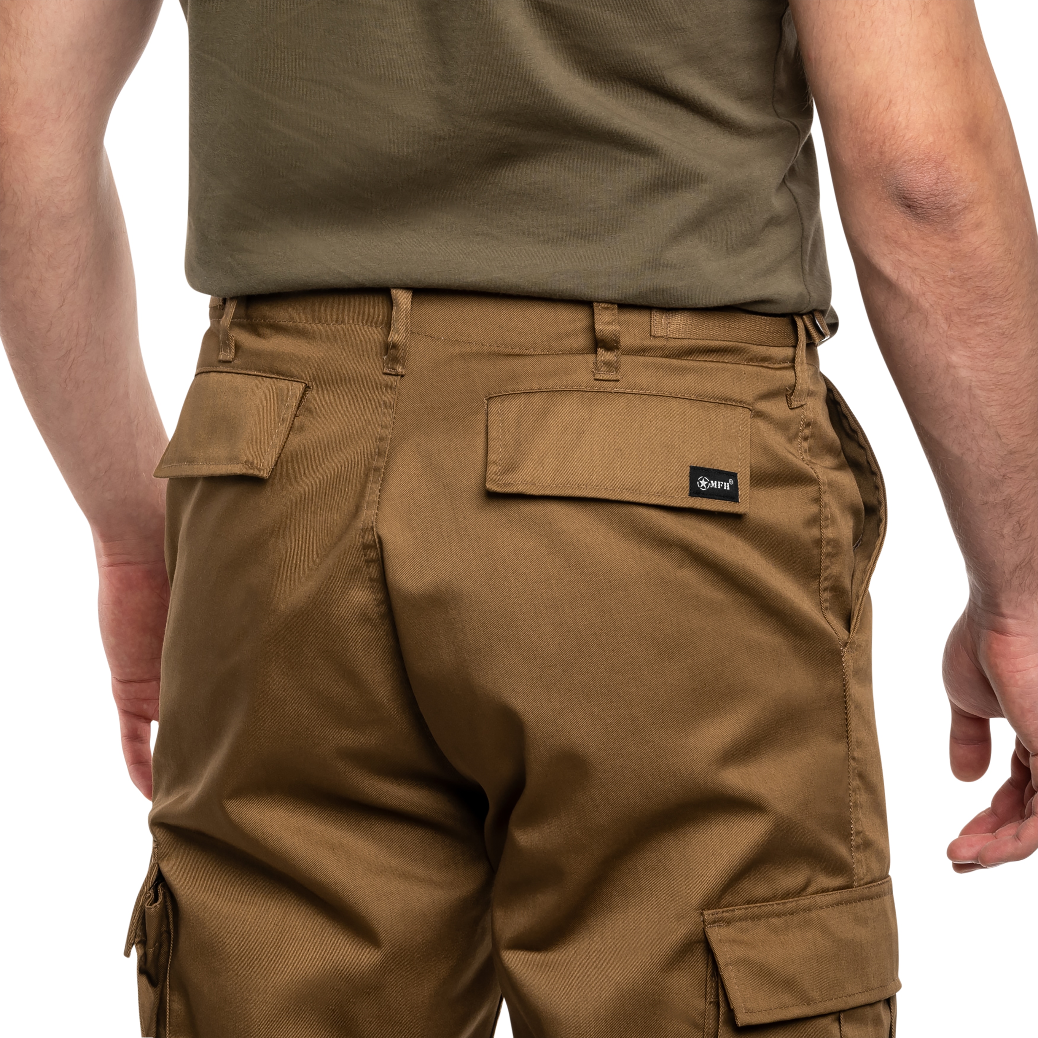 MFH US Combat BDU Military Pants - Coyote Tan