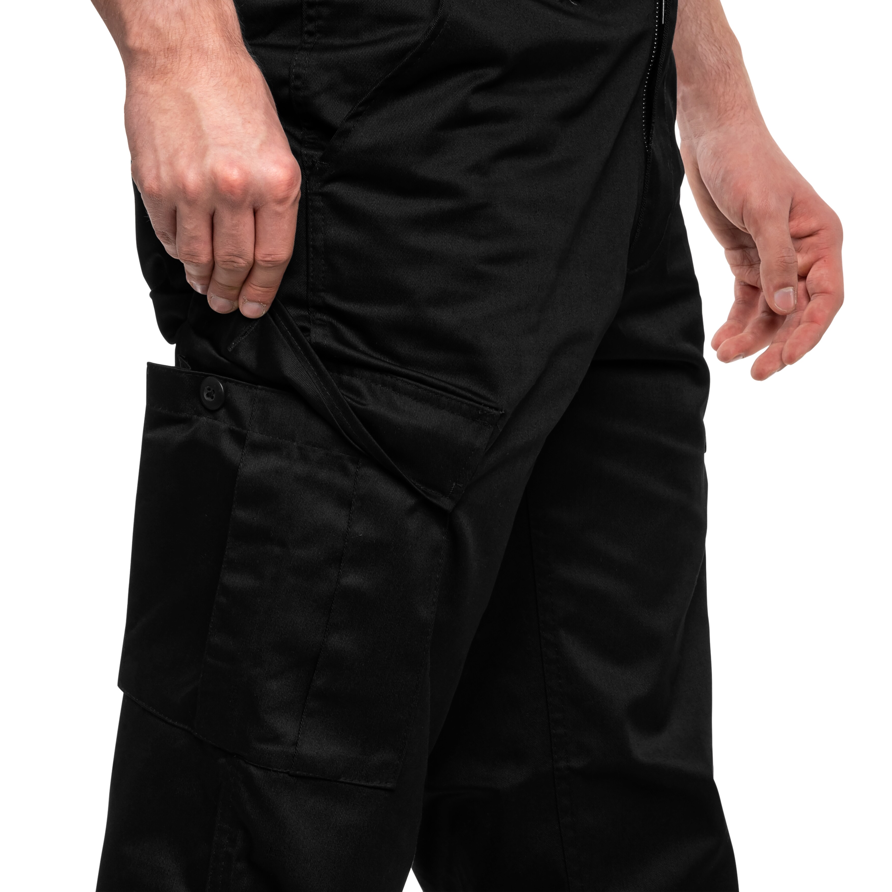 MFH US Combat BDU Military Pants - Black