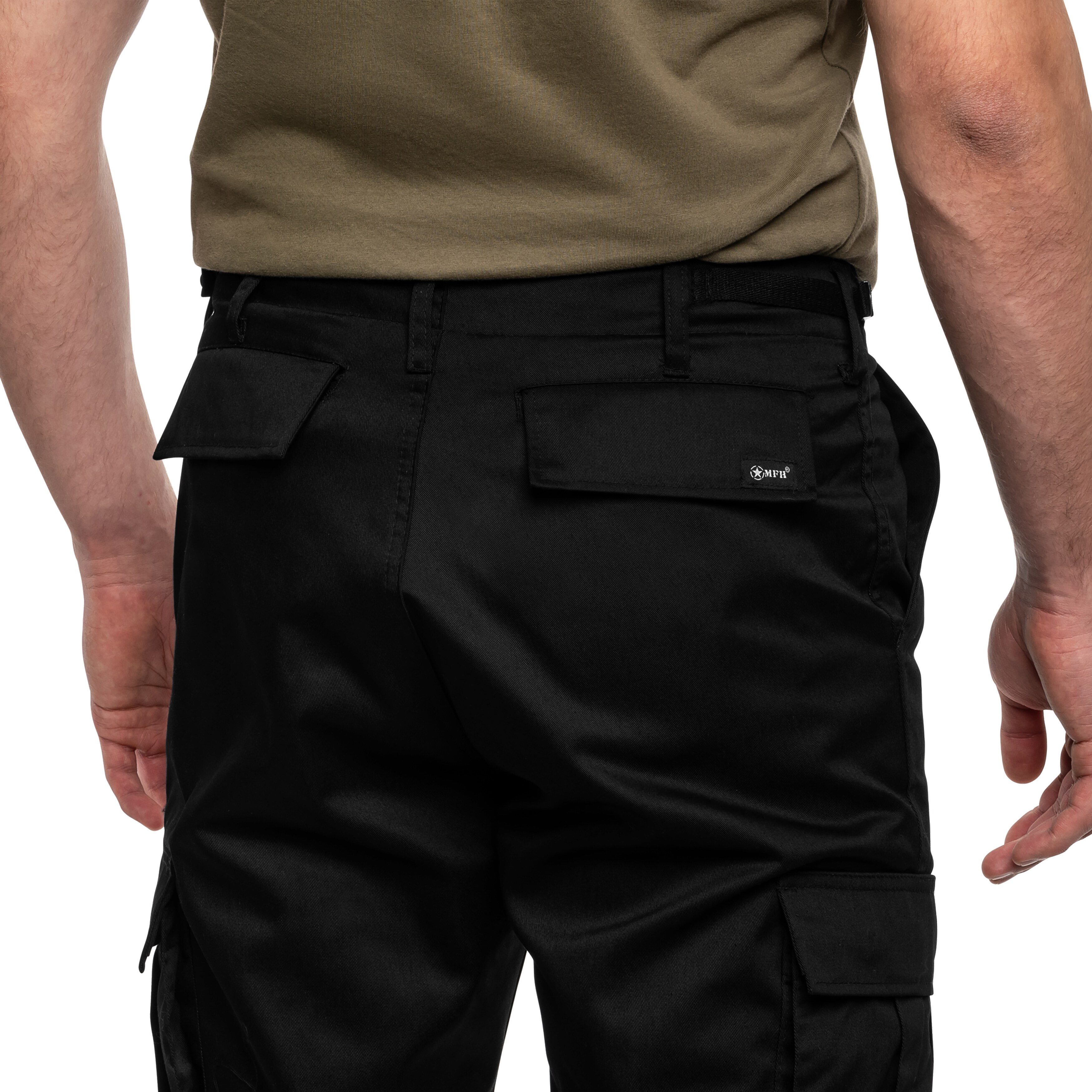 MFH US Combat BDU Military Pants - Black