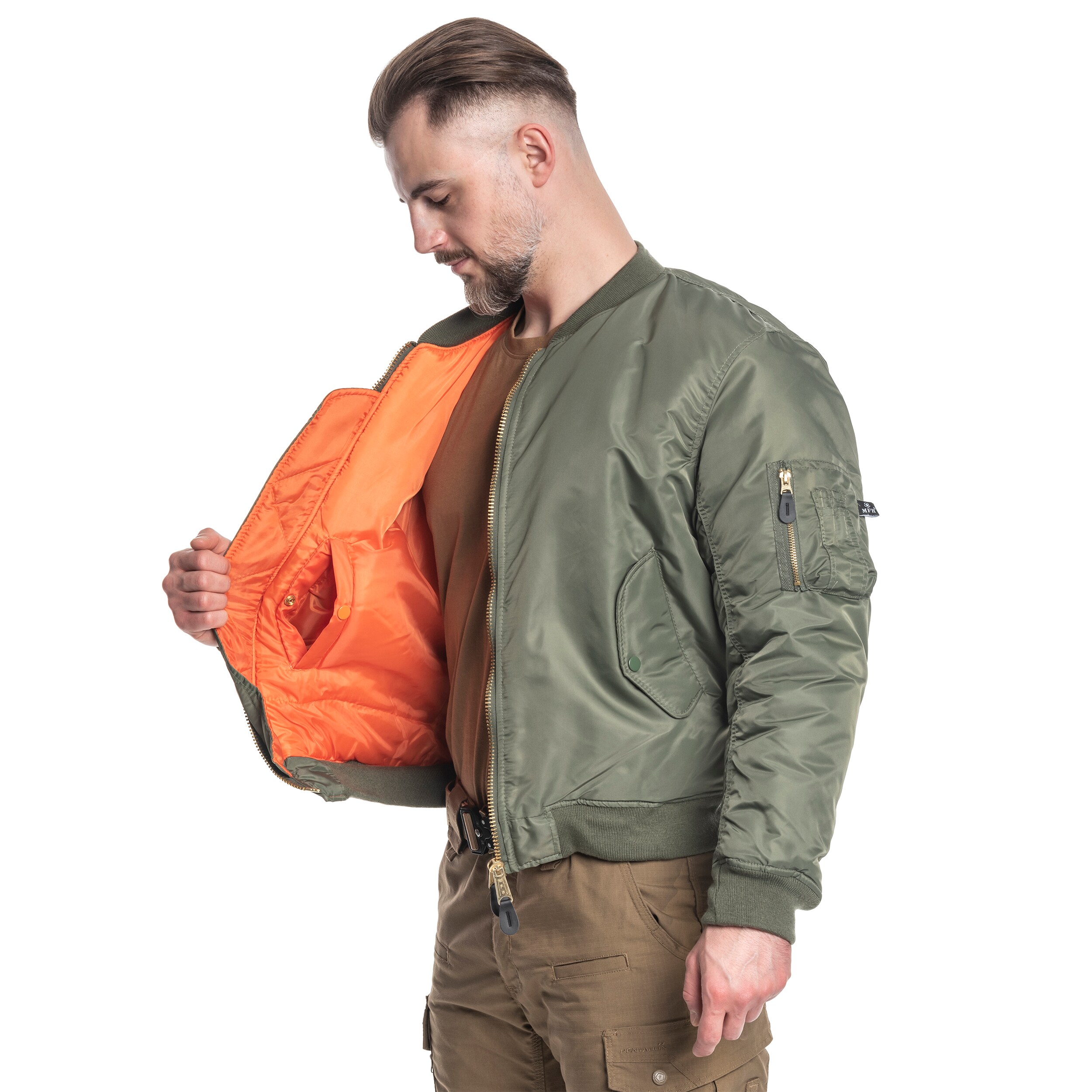 MFH MA-1 US Flight Jacket - Olive