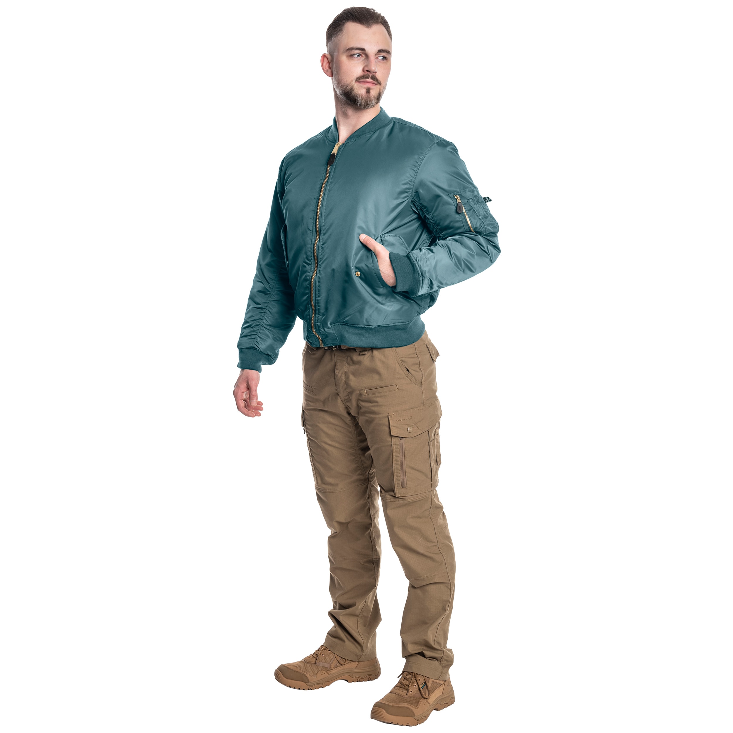 MFH MA-1 US Flight Jacket - Blue