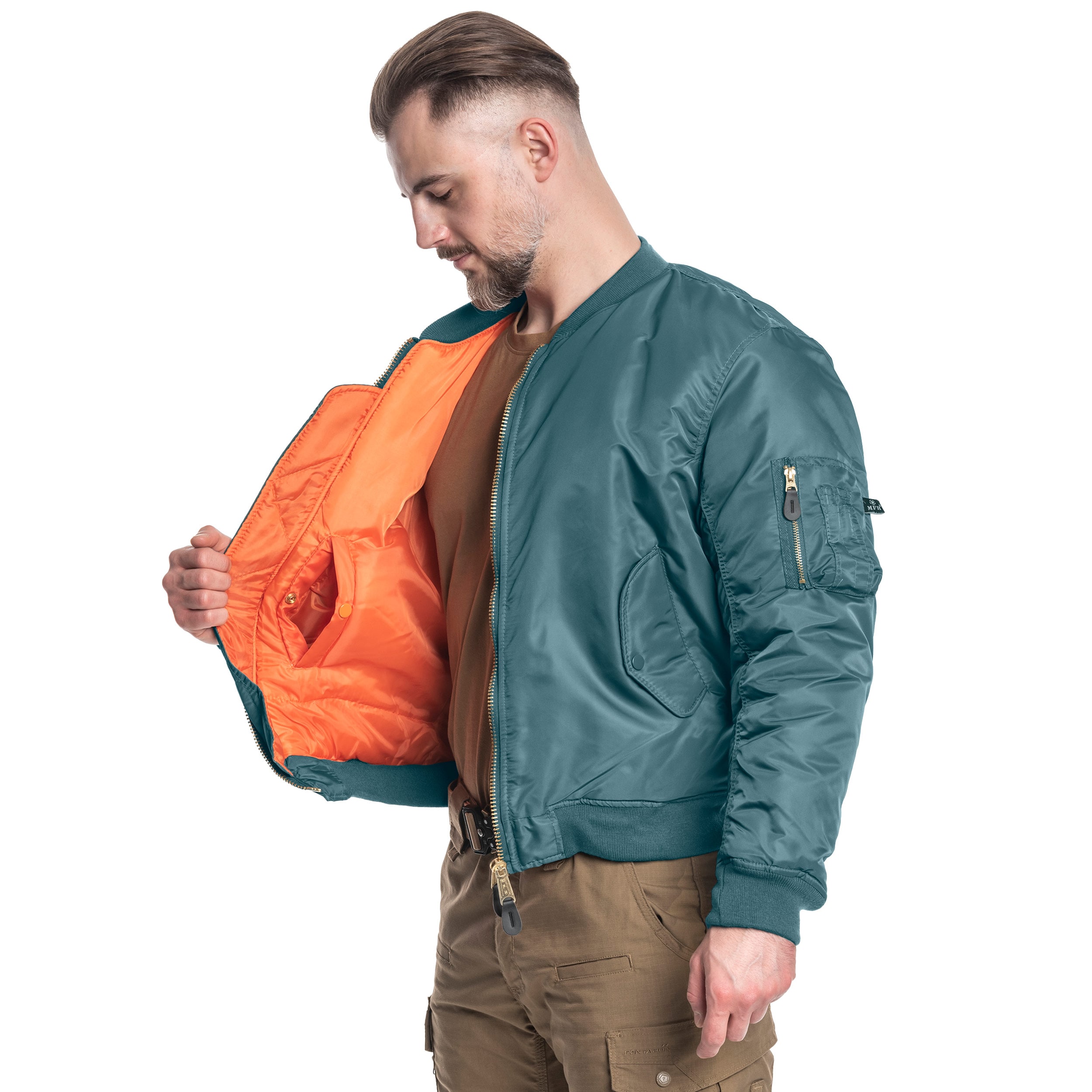 MFH MA-1 US Flight Jacket - Blue