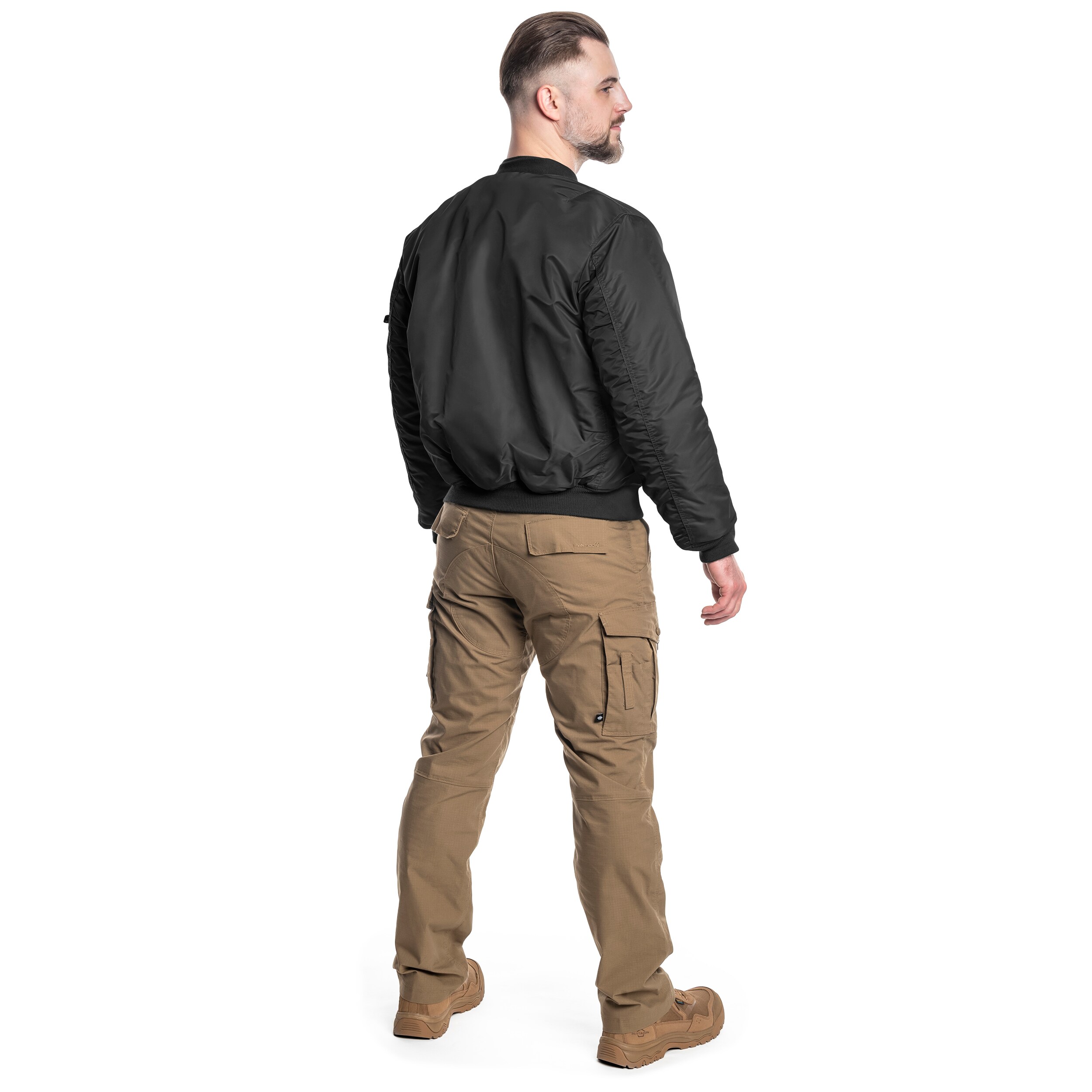 MFH MA-1 US Flight Jacket - Black