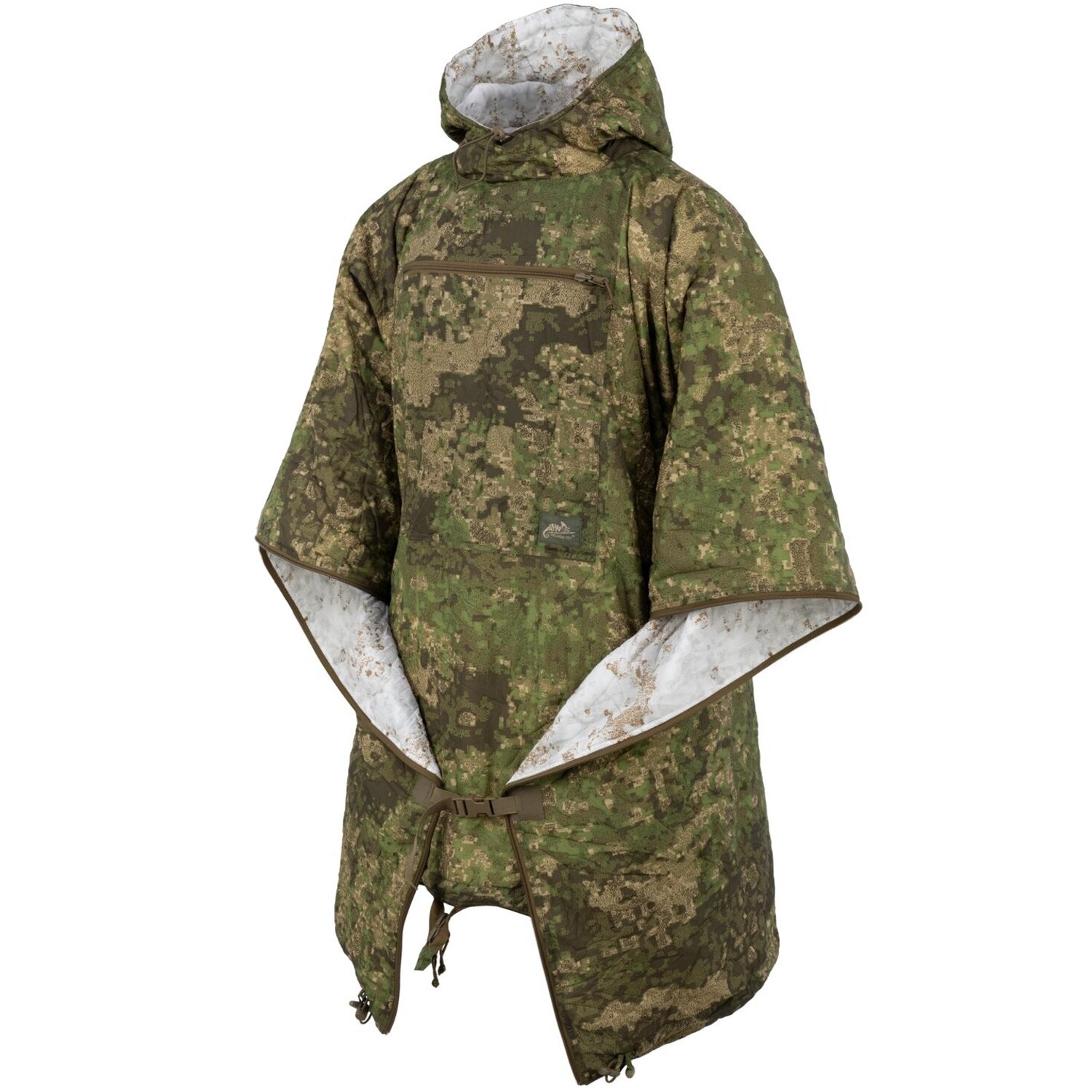 Helikon-Tex Swagman Roll Double-sided Poncho with sleeping bag function - PenCott WildWood/PenCott SnowDrift