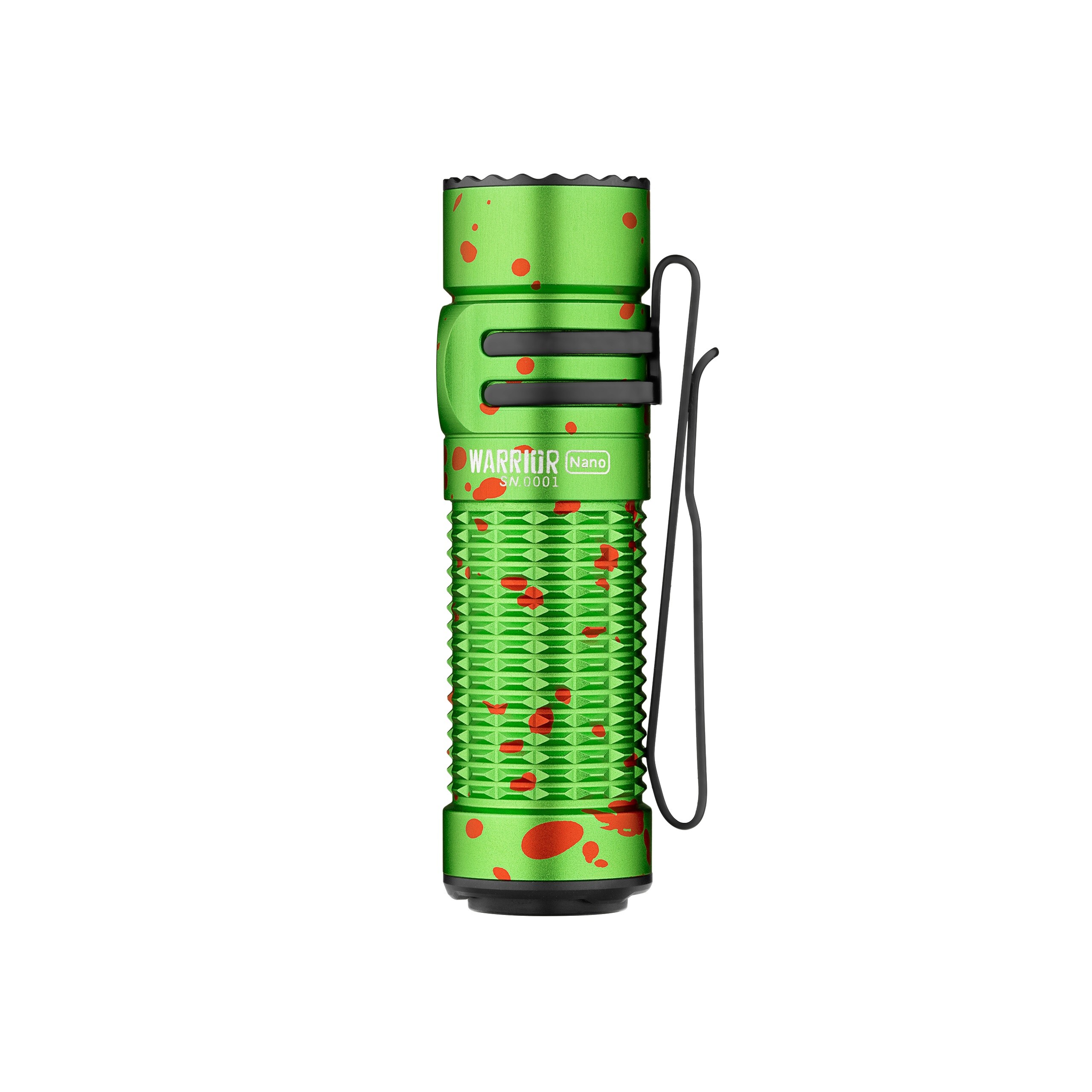 Olight Warrior Nano Zombie Green flashlight - 1200 lumens