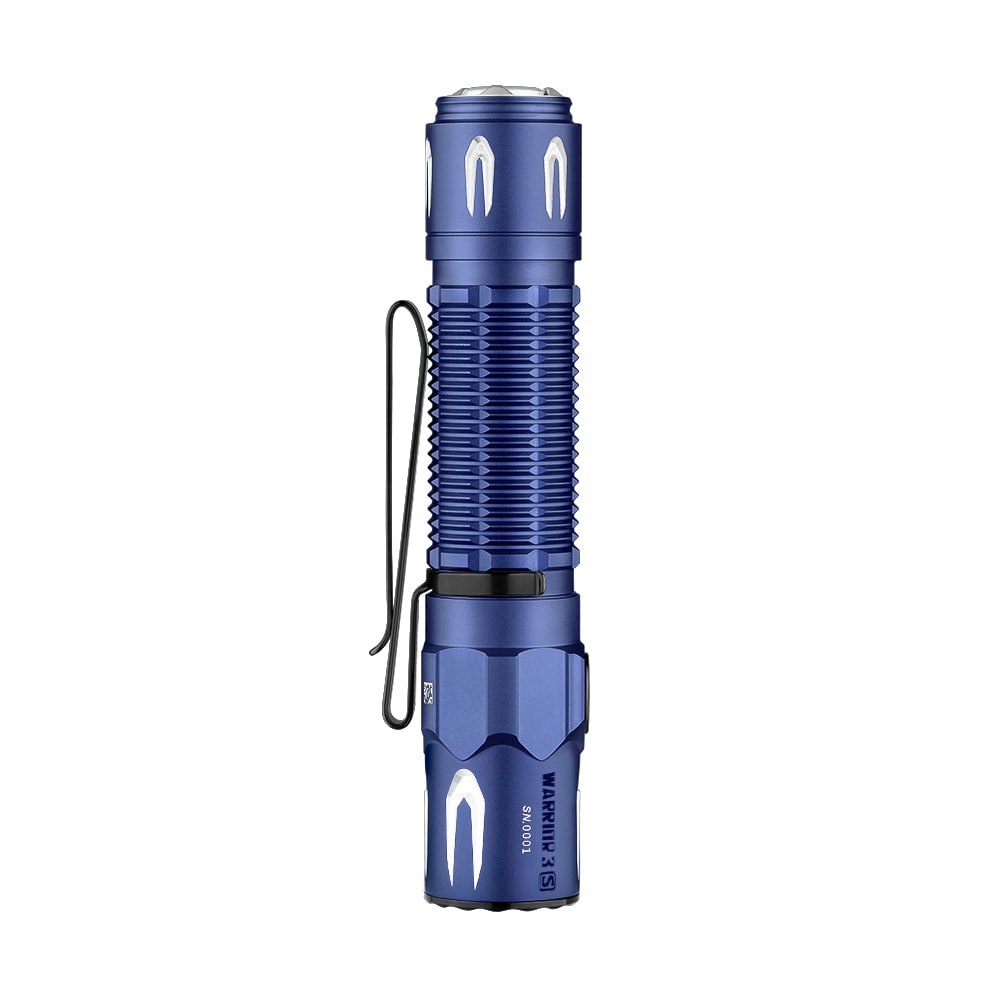 Olight Warrior 3S Regal Blue flashlight - 2300 lumens