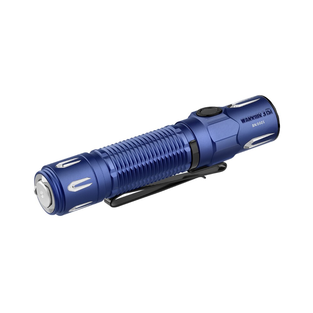Olight Warrior 3S Regal Blue flashlight - 2300 lumens