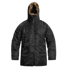 Mil-Tec N3B Parka Jacket - Black