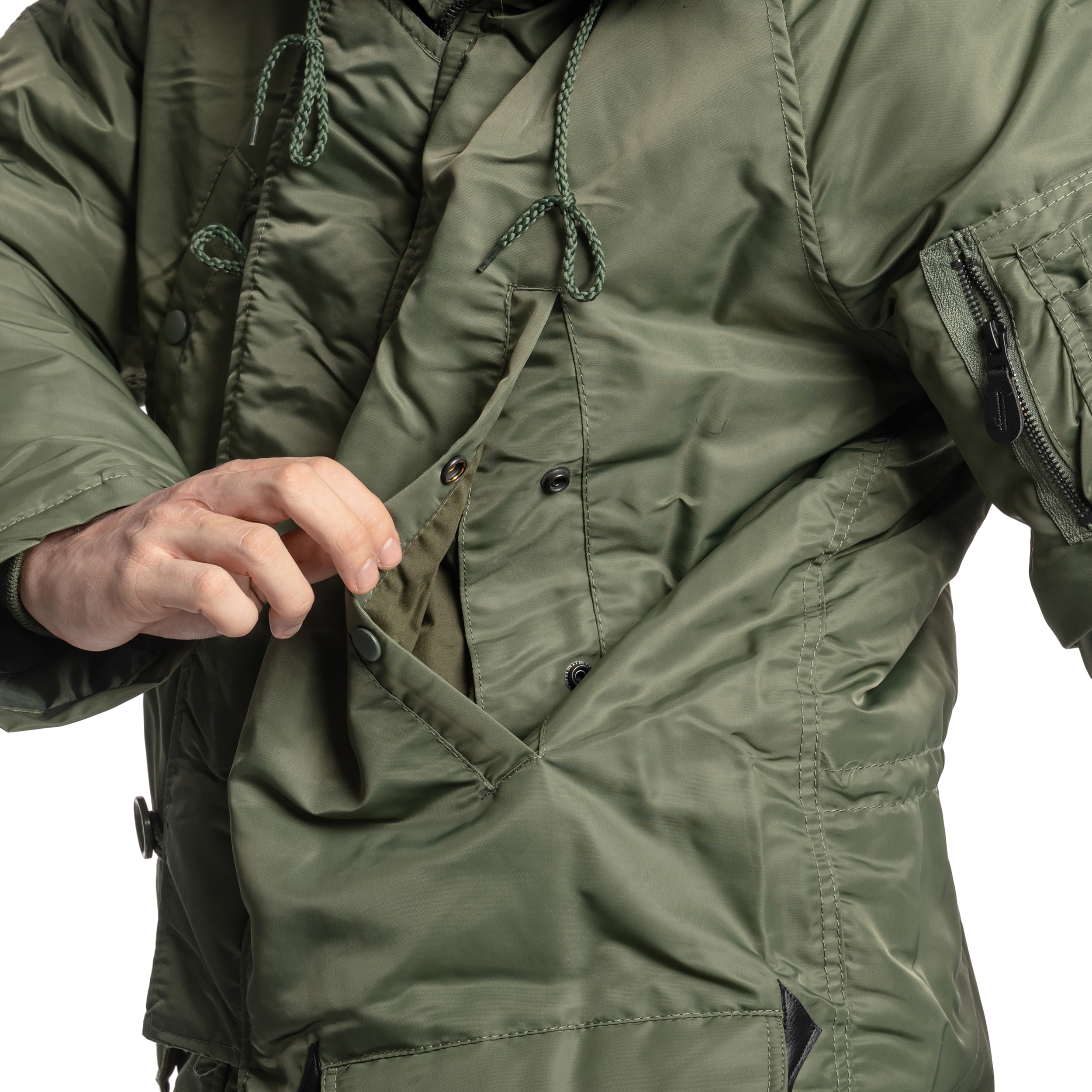 Mil-Tec N3B Parka Jacket - Olive