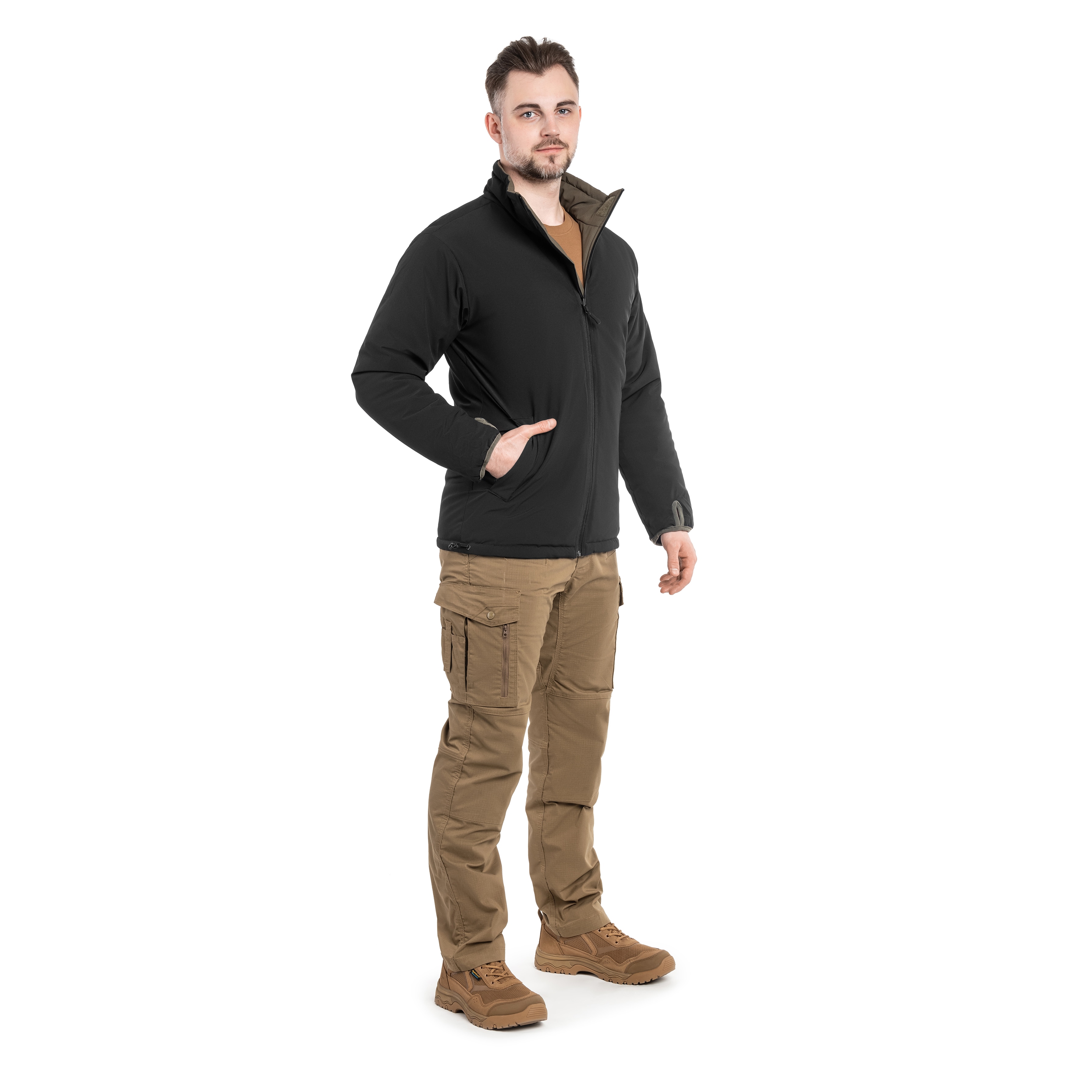 Mil-Tec Reversible Jacket - Ranger Green/Black