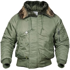 Mil-Tec Flight Jacket N2B - Olive