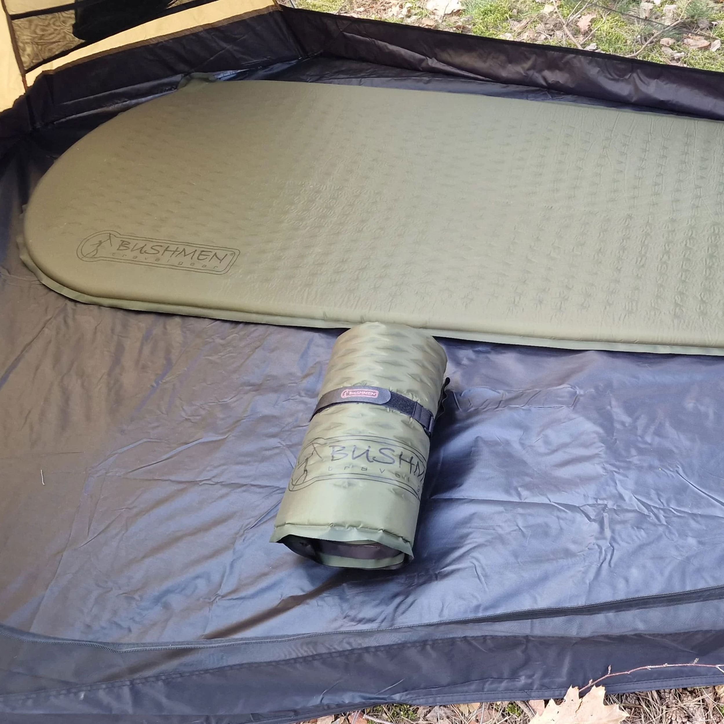 Bushmen FIT 640 Self-inflating Mat - Olive