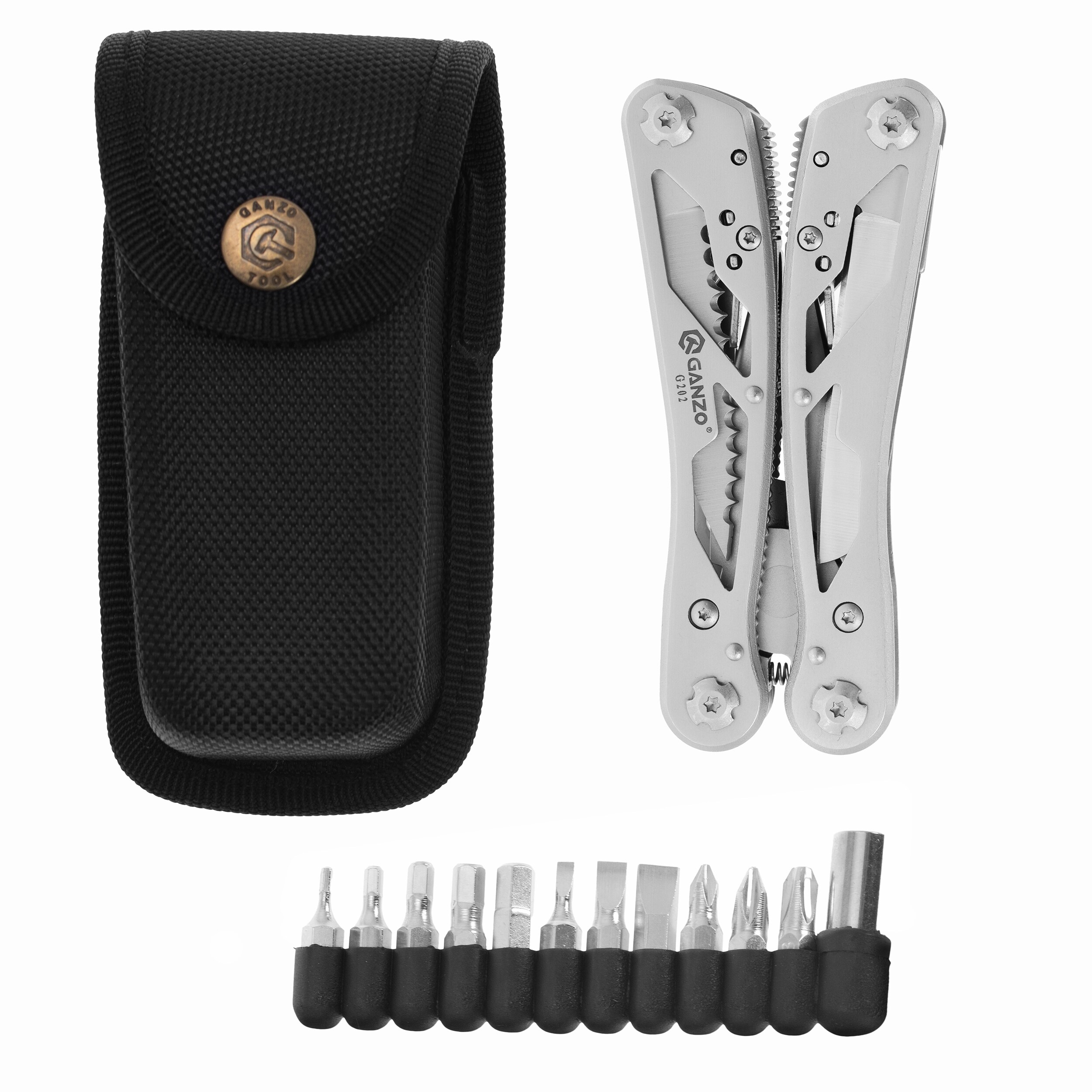 Ganzo G202 Multitool - Silver