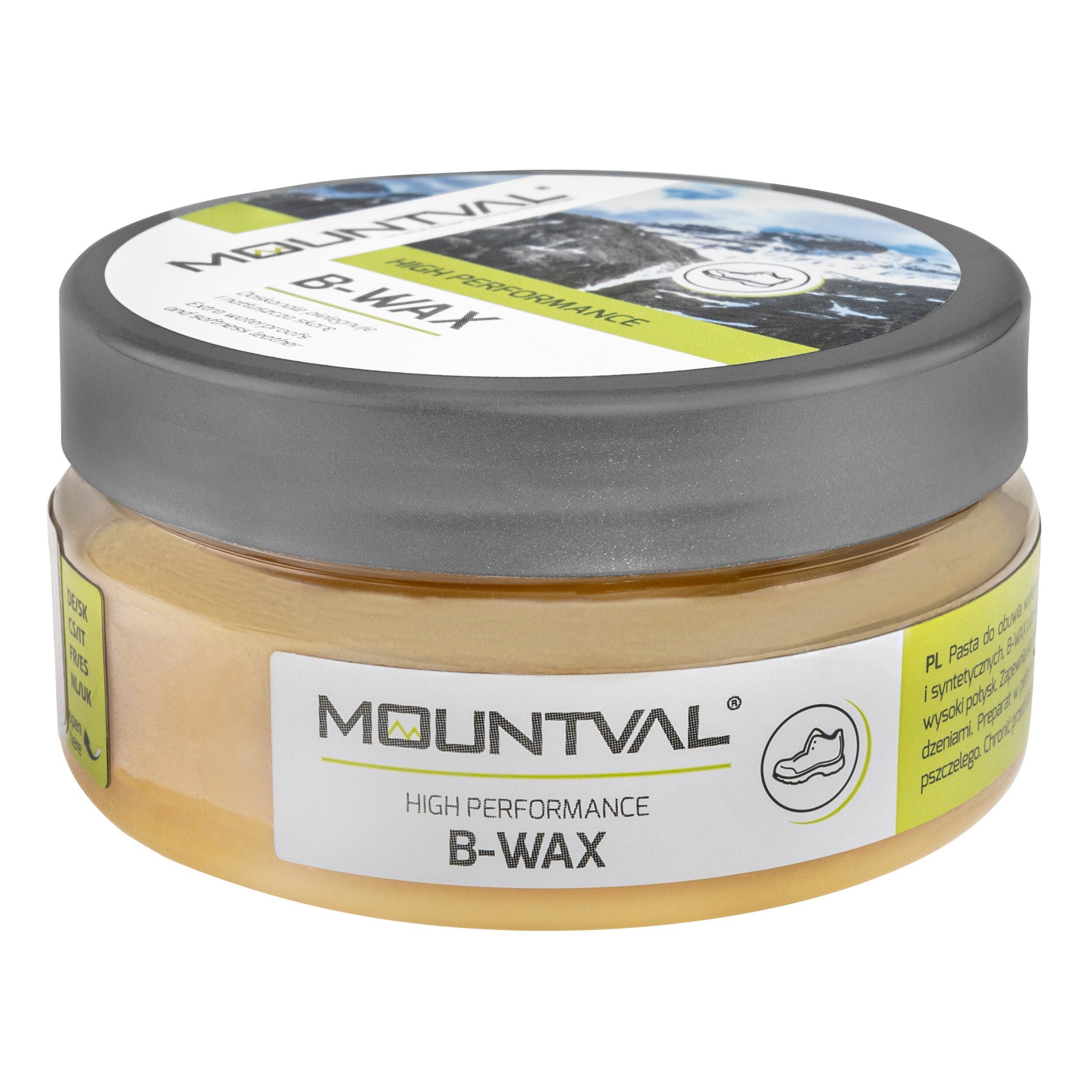 Mountval B-WAX Shoe Polish 100 ml - Colorless