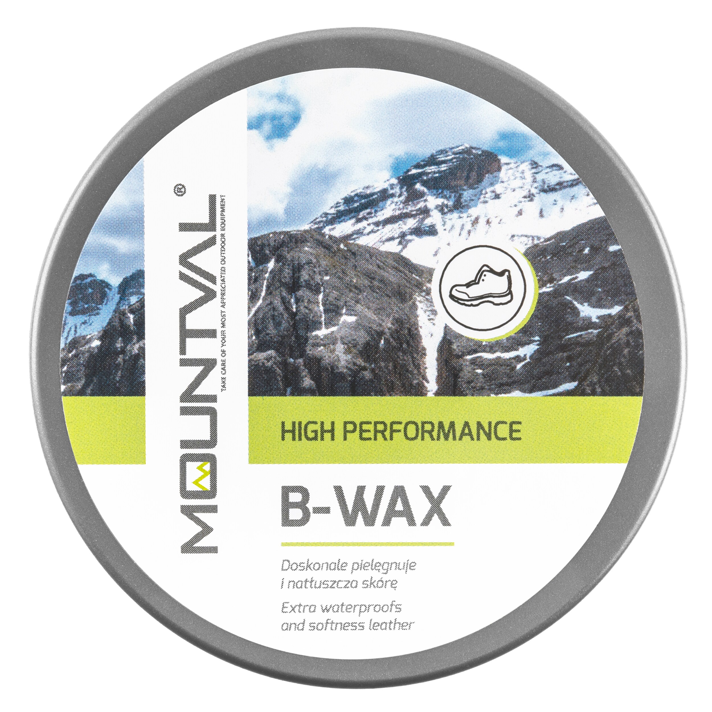 Mountval B-WAX Shoe Polish 100 ml - Colorless