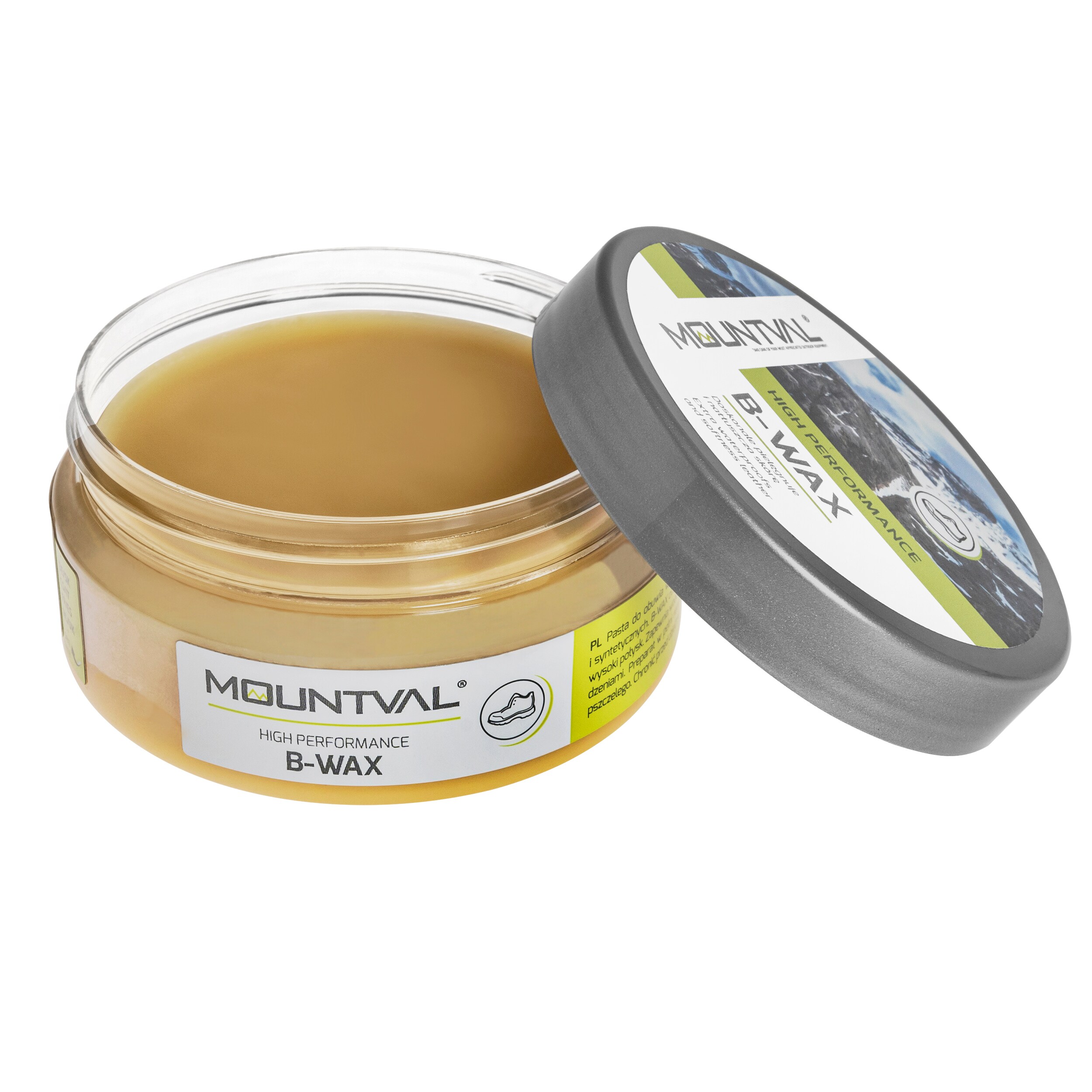 Mountval B-WAX Shoe Polish 100 ml - Colorless