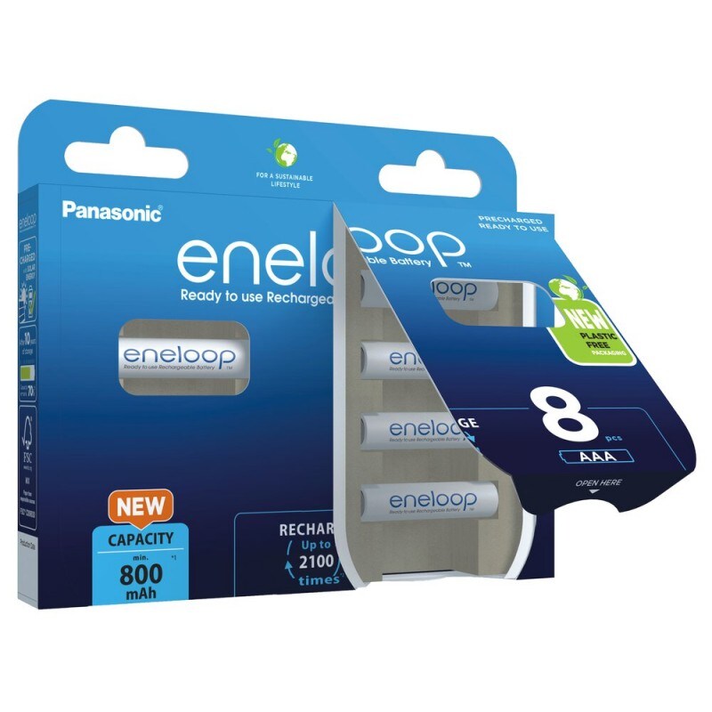 Panasonic Eneloop Pro R03/AAA 800 mAh battery - 8 pcs.