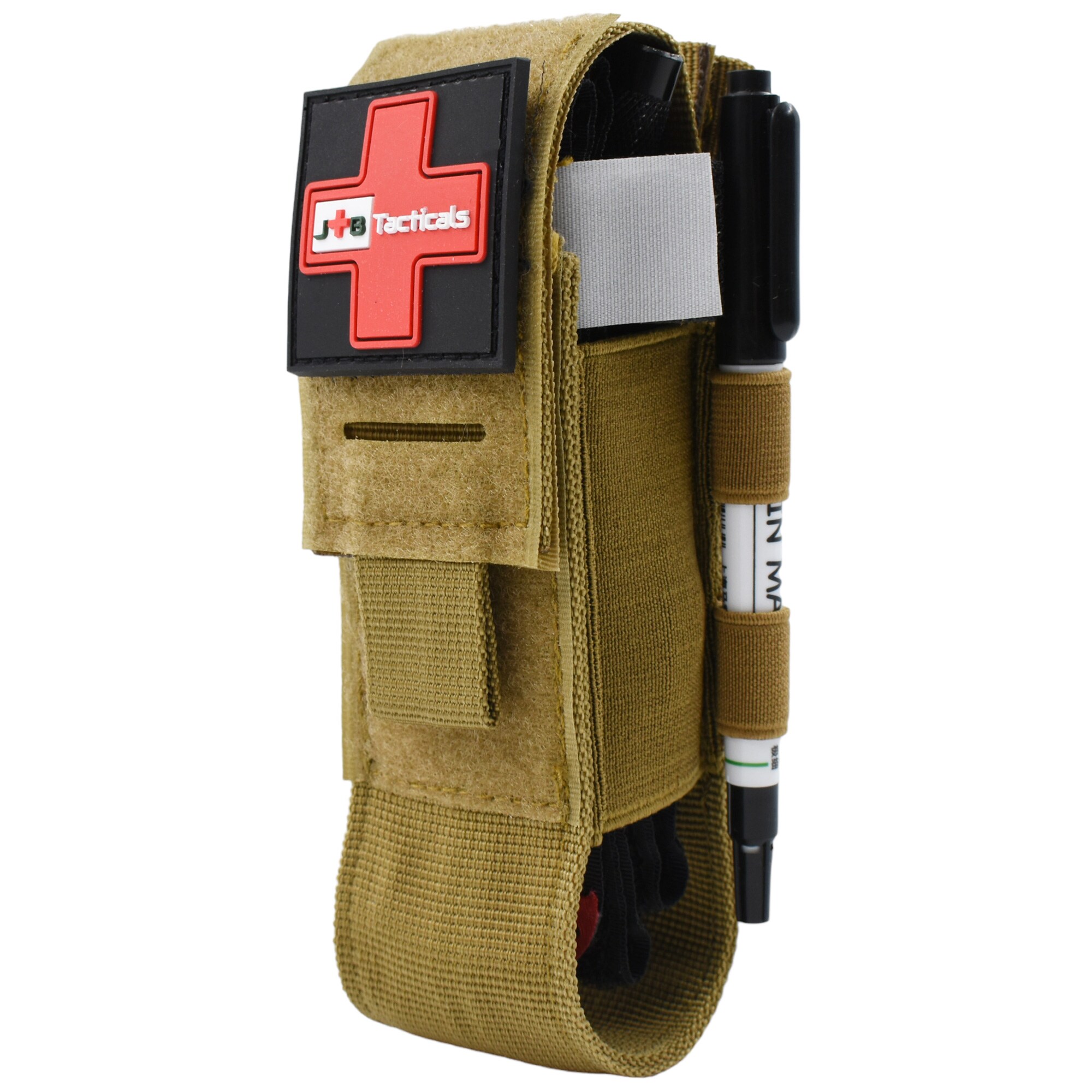 JB Tacticals Tactical Tourniquet Molle Pouch - Brown