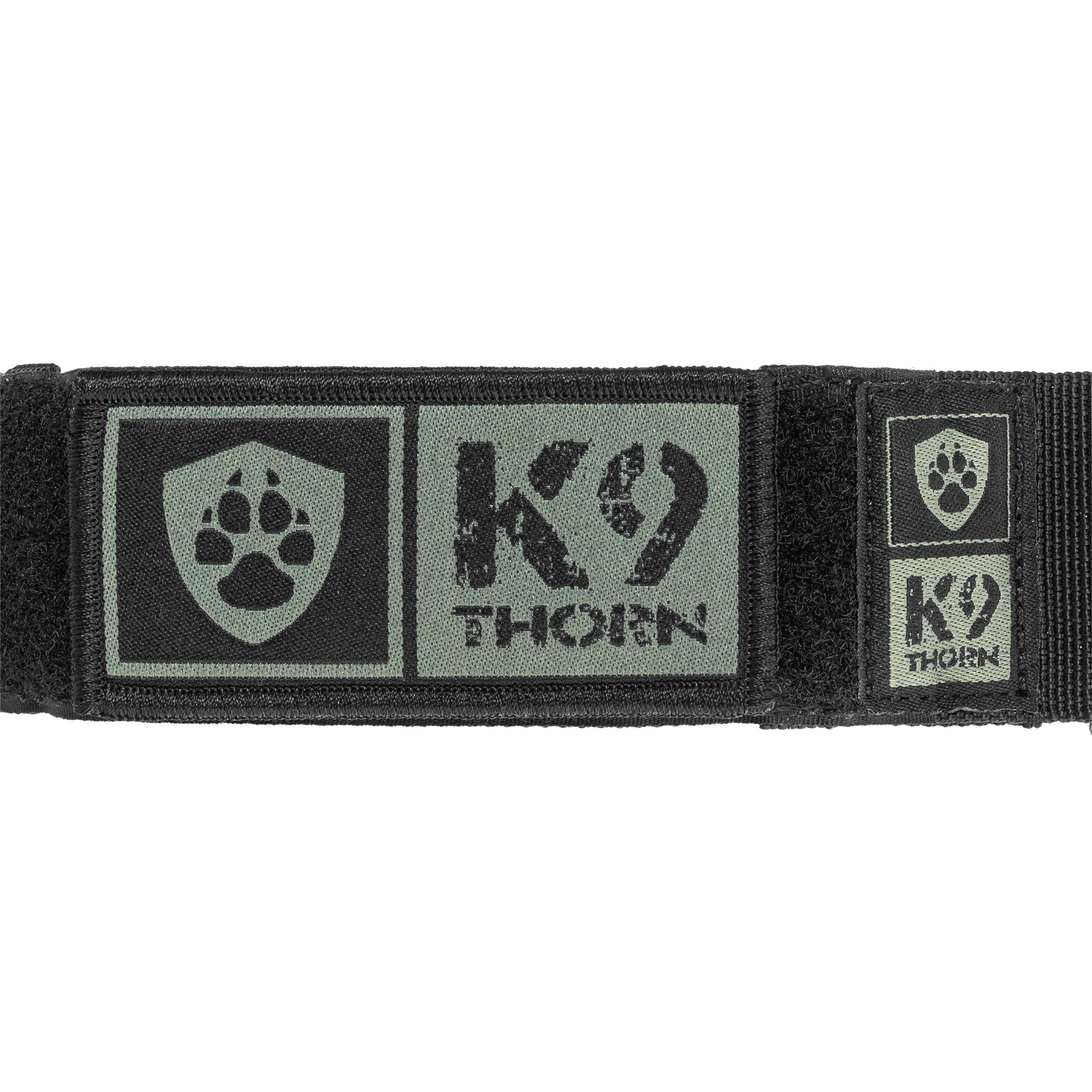K9 Thorn Dog Collar with Spike - Black