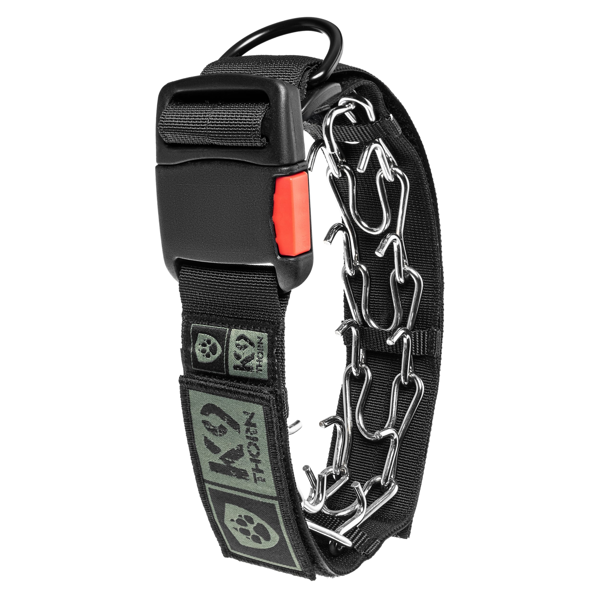 K9 Thorn Dog Collar with Spike - Black
