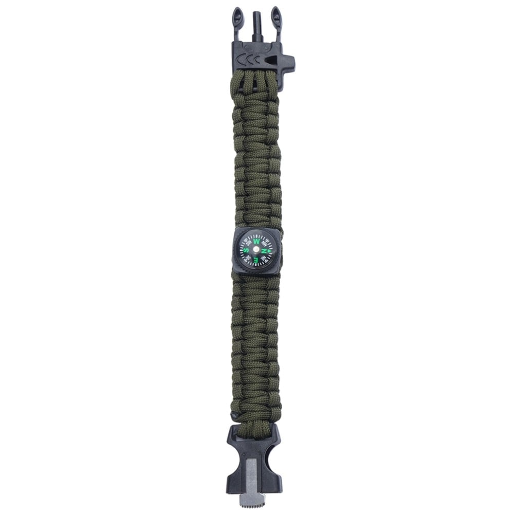 101 Inc. Compass 9'' Paracord Bracelet - Green