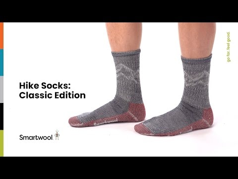 Smartwool Hike Classic Full Cushion Crew Socks Medium Gray