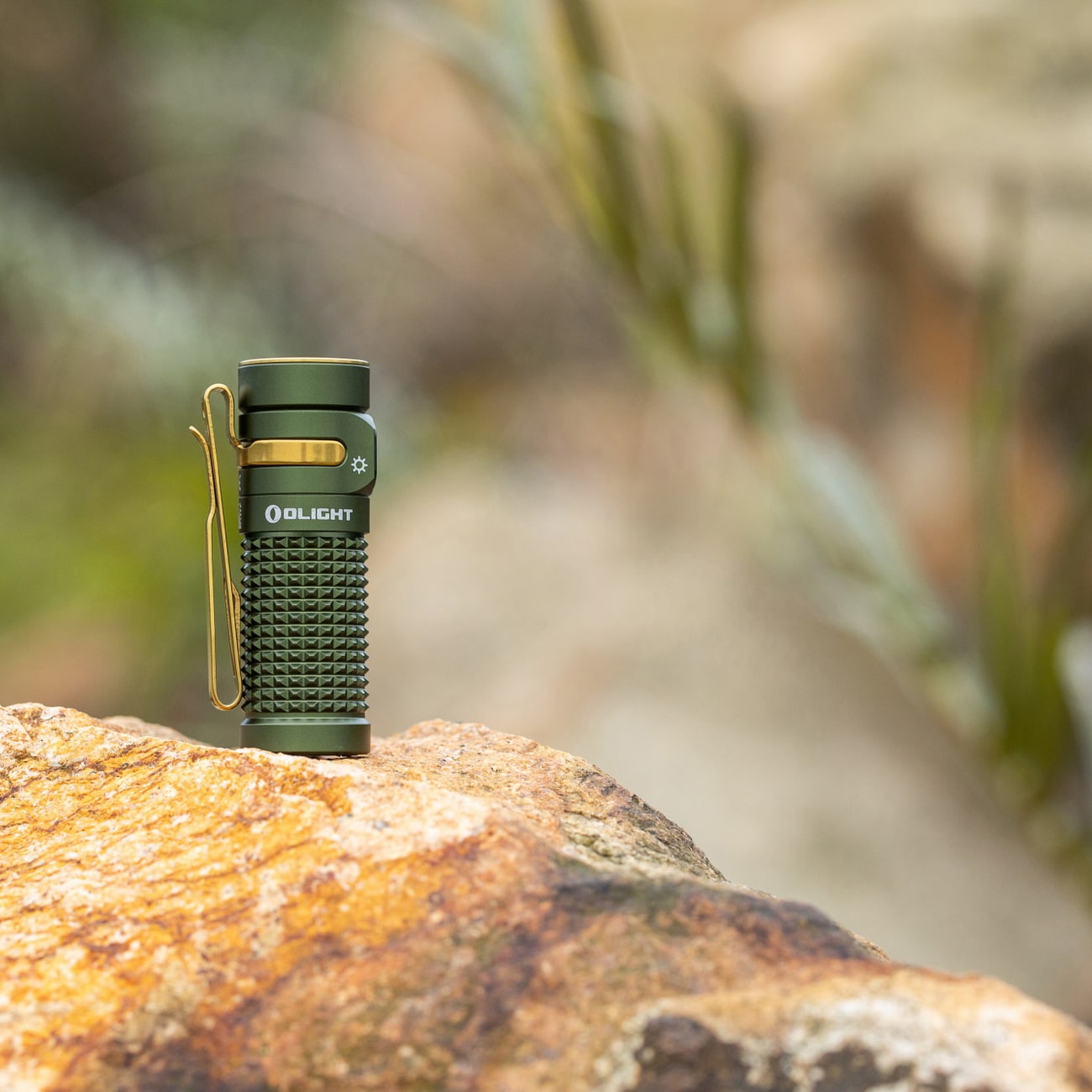 Olight Baton 4 OD Green Rechargeable Torch - 1300 lumens
