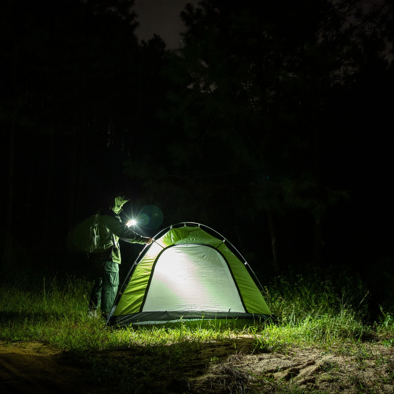 Olight Baton 4 OD Green Rechargeable Torch - 1300 lumens