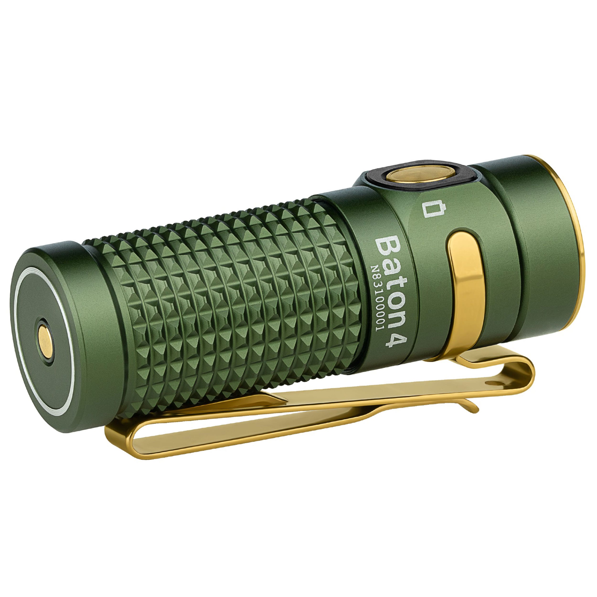 Olight Baton 4 OD Green Rechargeable Torch - 1300 lumens