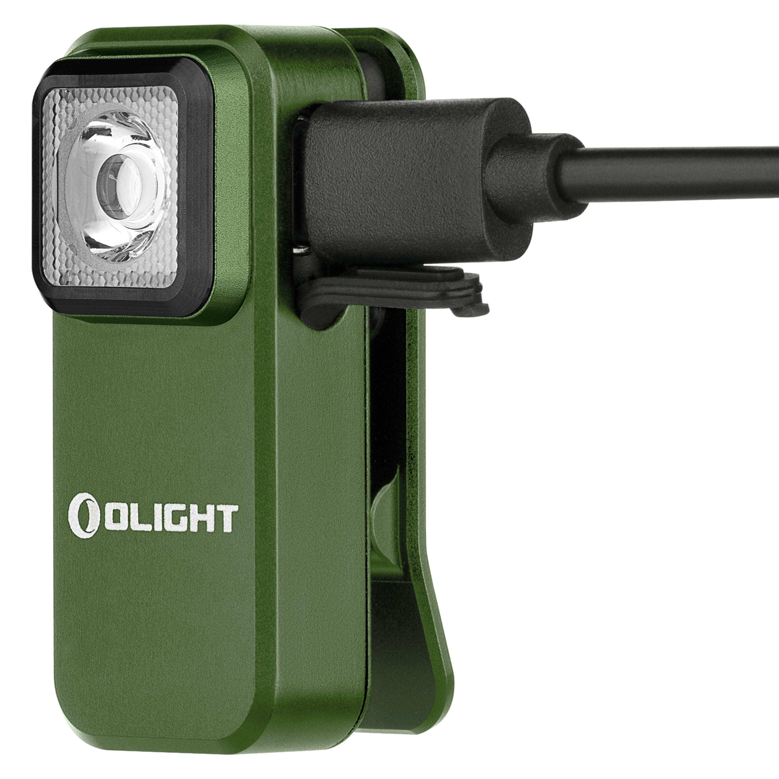 Olight Oclip OD Green Rechargeable Torch - 300 lumens