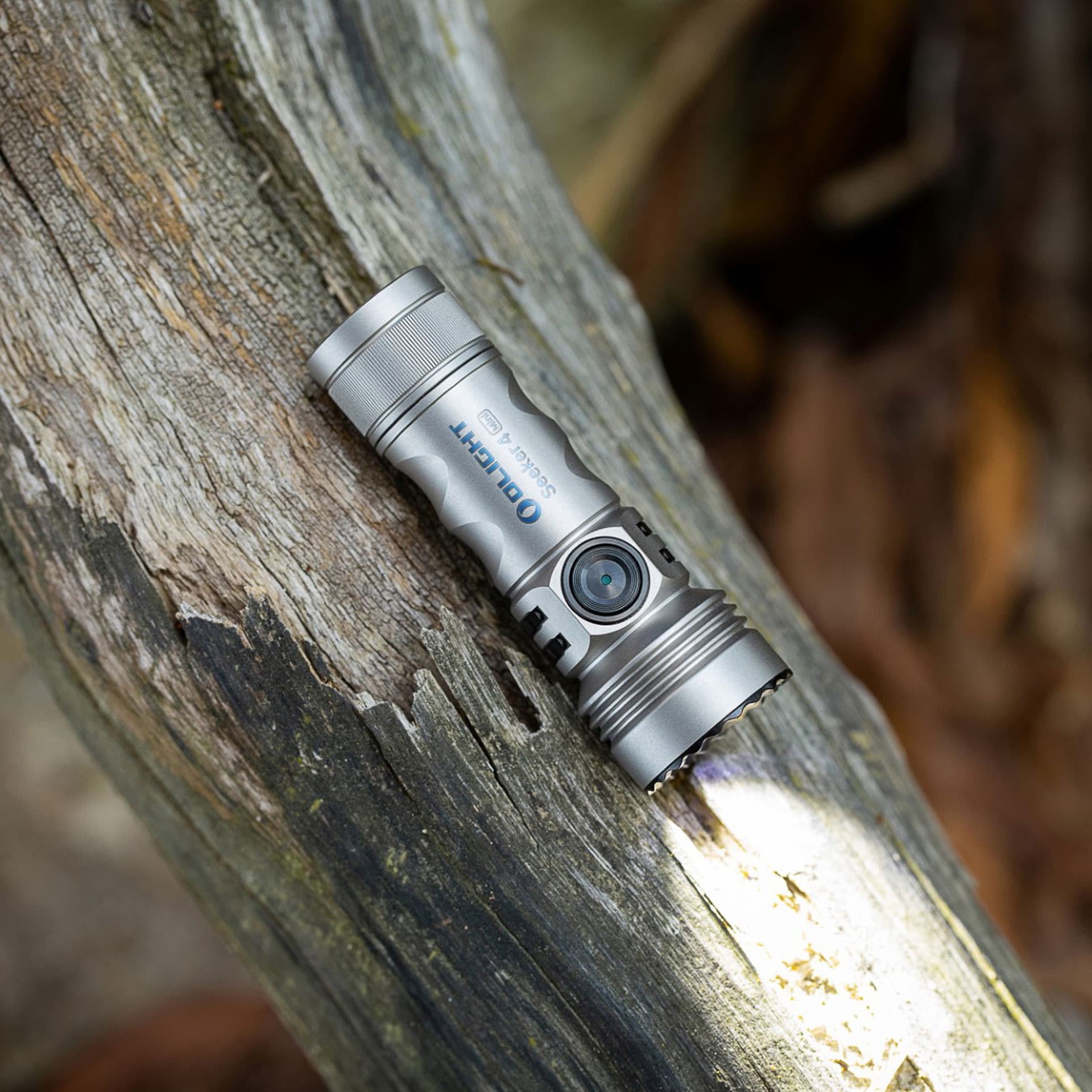 【人気急上昇】 4 Seeker Olight Mini tactical Ti Edition Limited White Cool ライト・ランタン