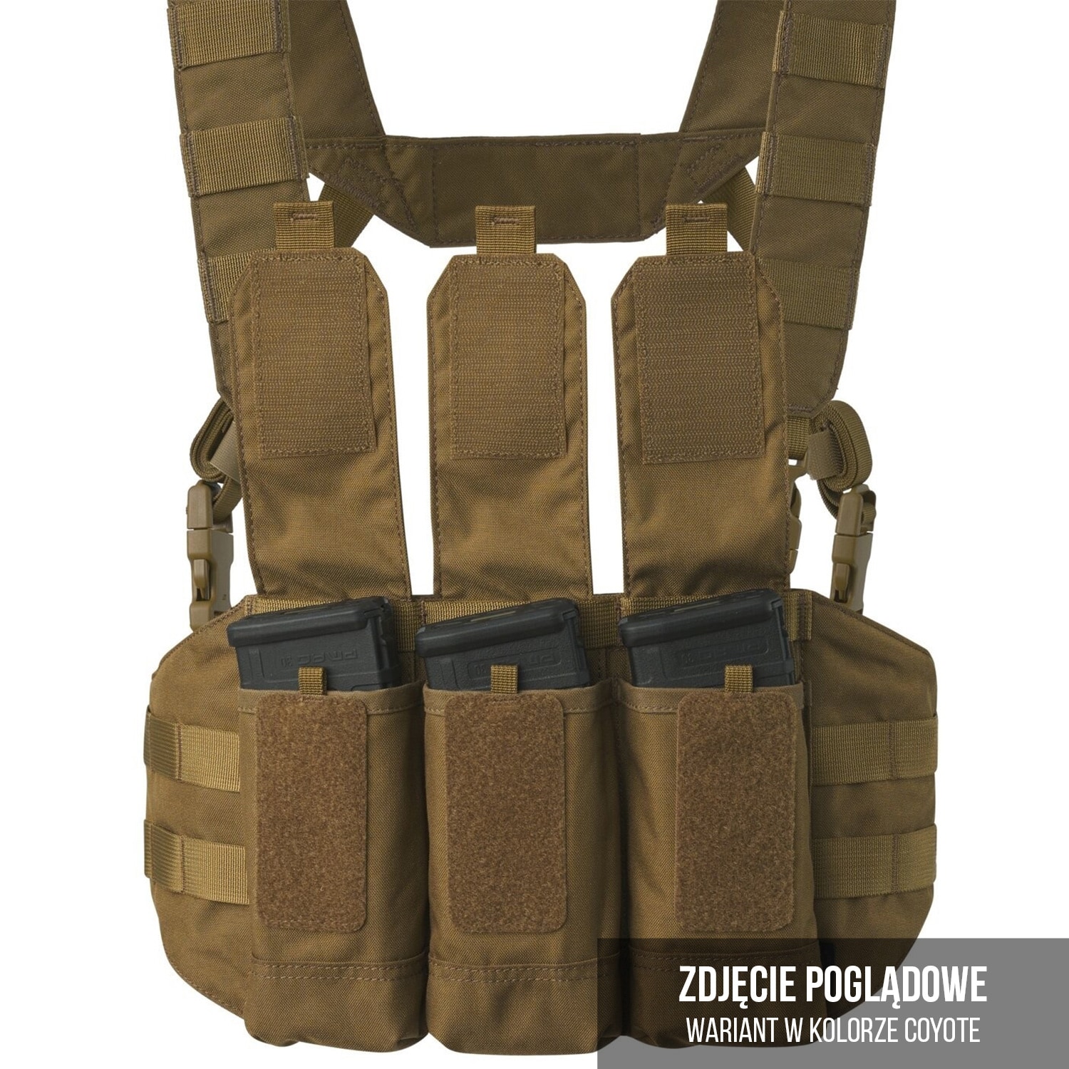 Helikon Chicom Chest Rig Tactical Vest - Woodland