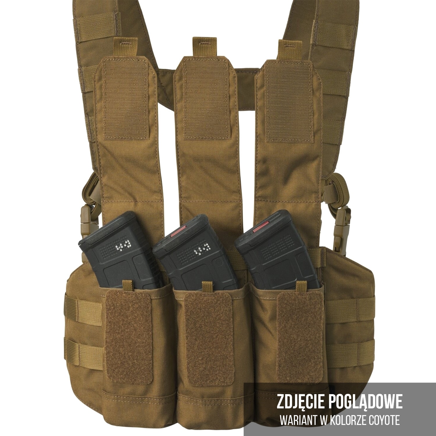 Helikon Chicom Chest Rig Tactical Vest - Woodland