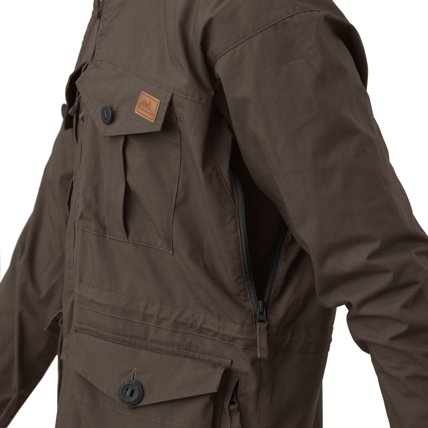 Helikon-Tex SAS Smock Duracanvas Jacket - Earth Brown