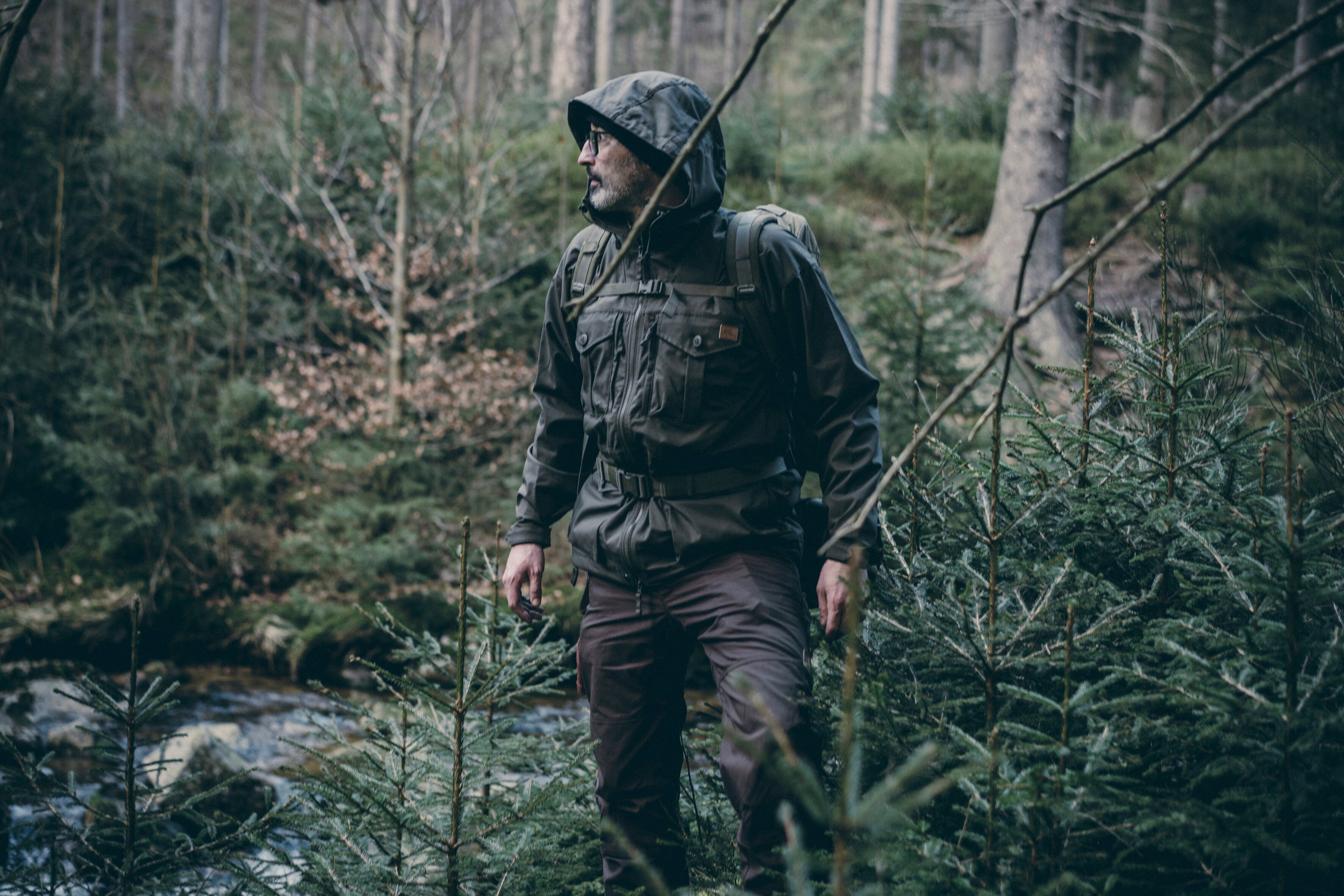 Helikon-Tex SAS Smock Duracanvas Jacket - Earth Brown