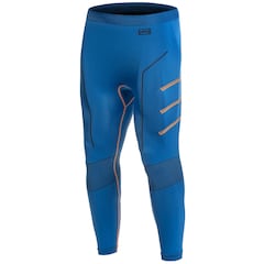 FreeNord Tongari men's thermal leggings - Royal/Orange