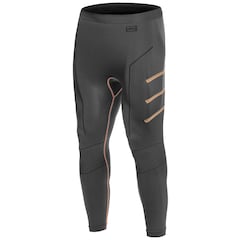 FreeNord Tongari men's thermal leggings - Grey/Orange