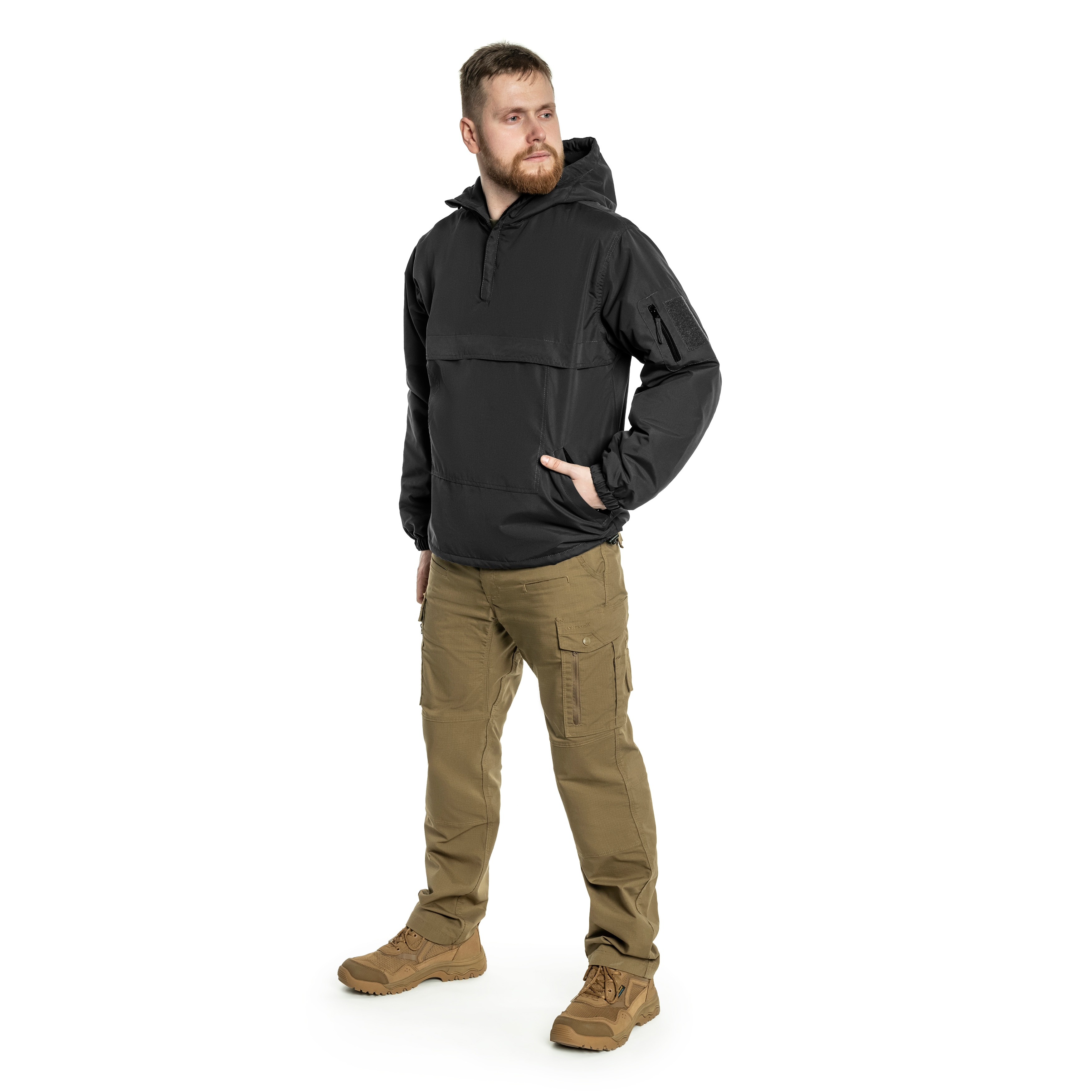 Mil-Tec Winter Combat Anorak - Black