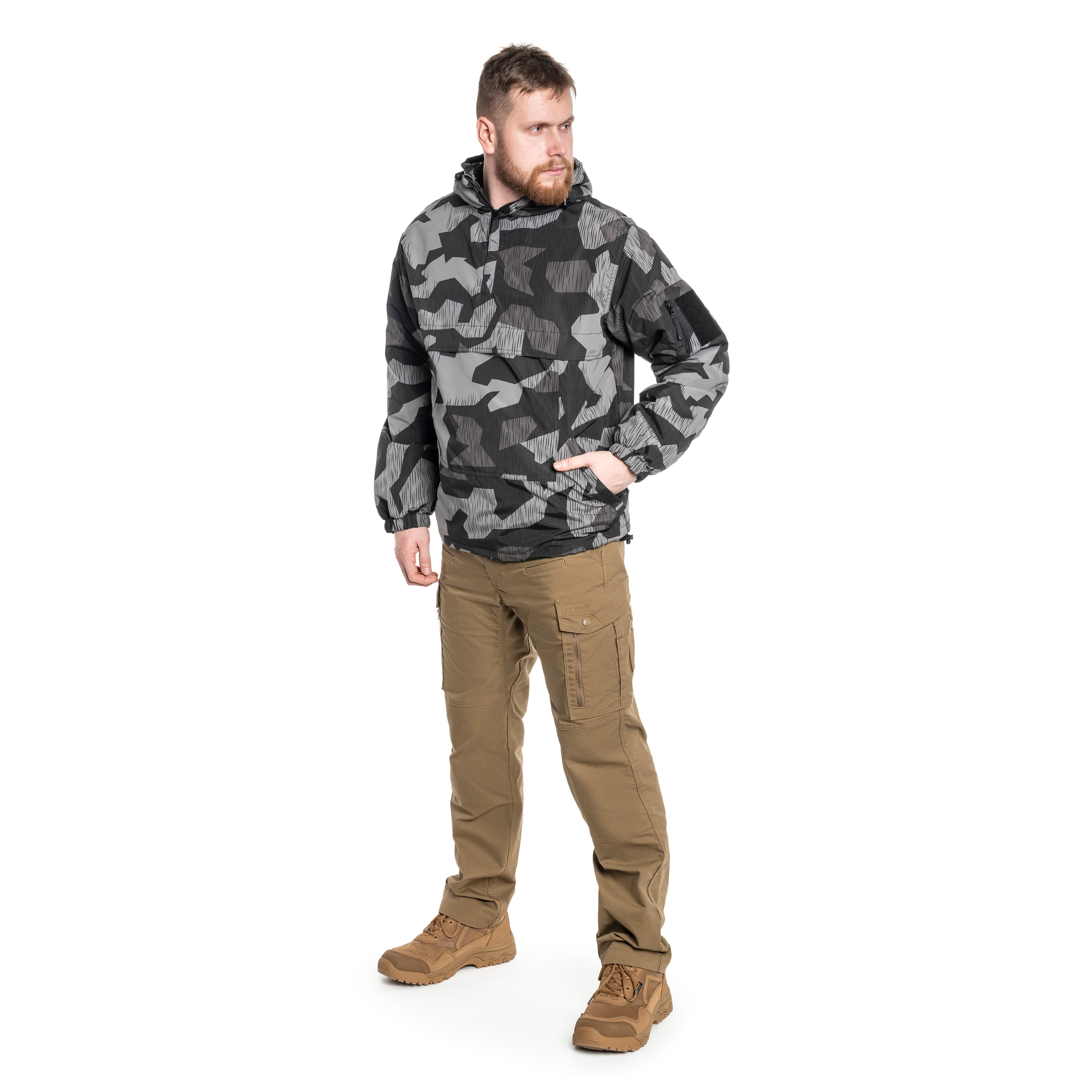 Mil-Tec Winter Combat Anorak - Splinter Night