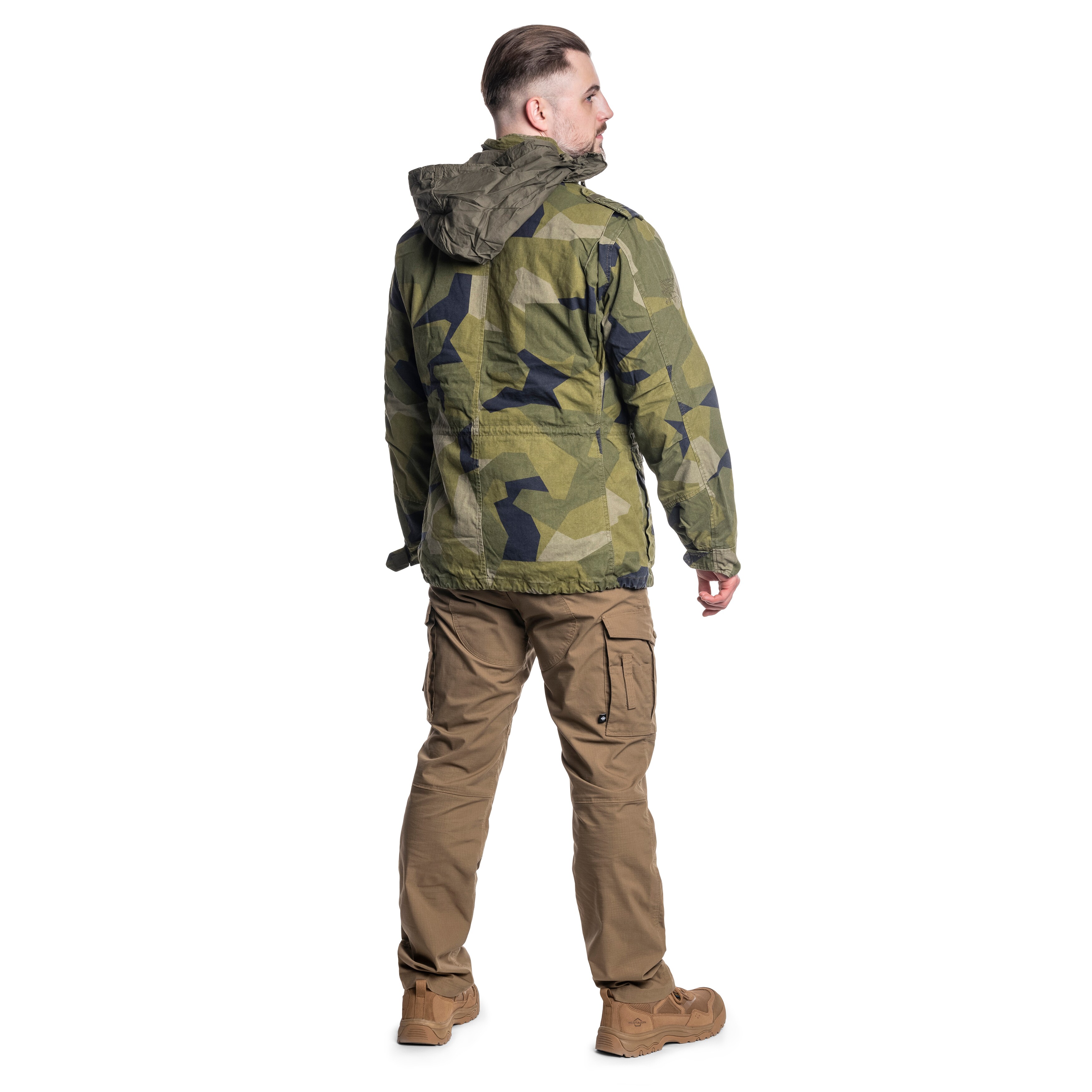Brandit M65 Giant Jacket - Swedish Camo