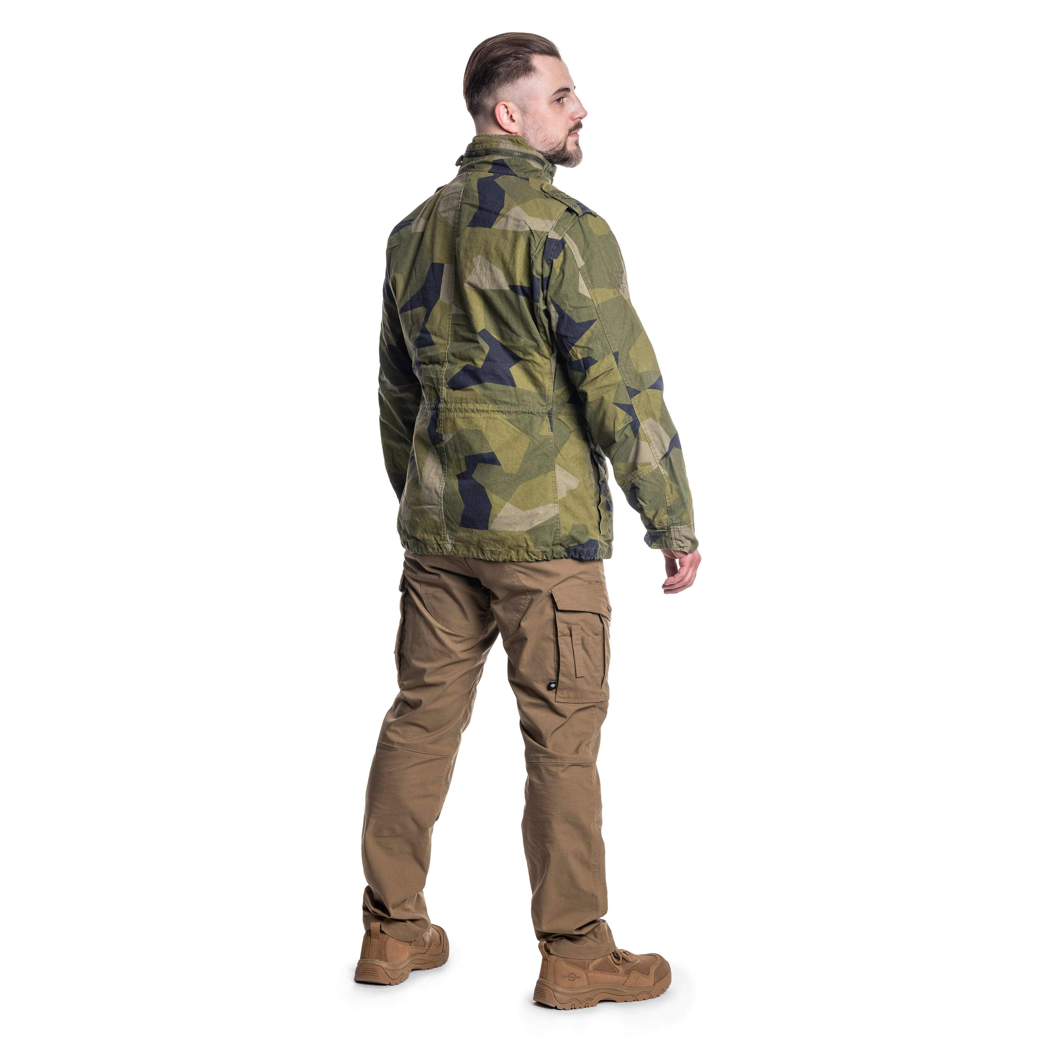 Brandit M65 Giant Jacket - Swedish Camo