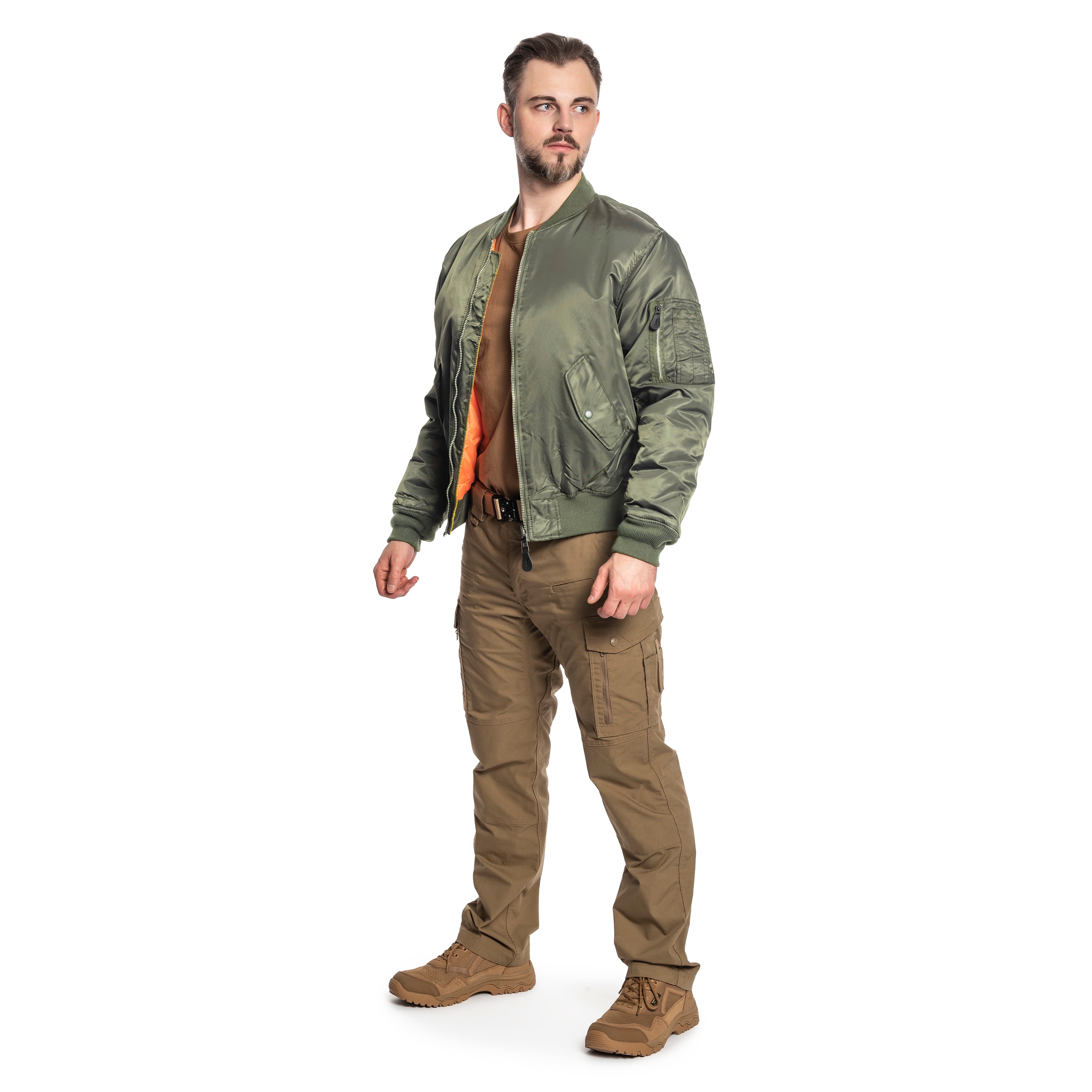 Brandit MA1 Jacket - Olive