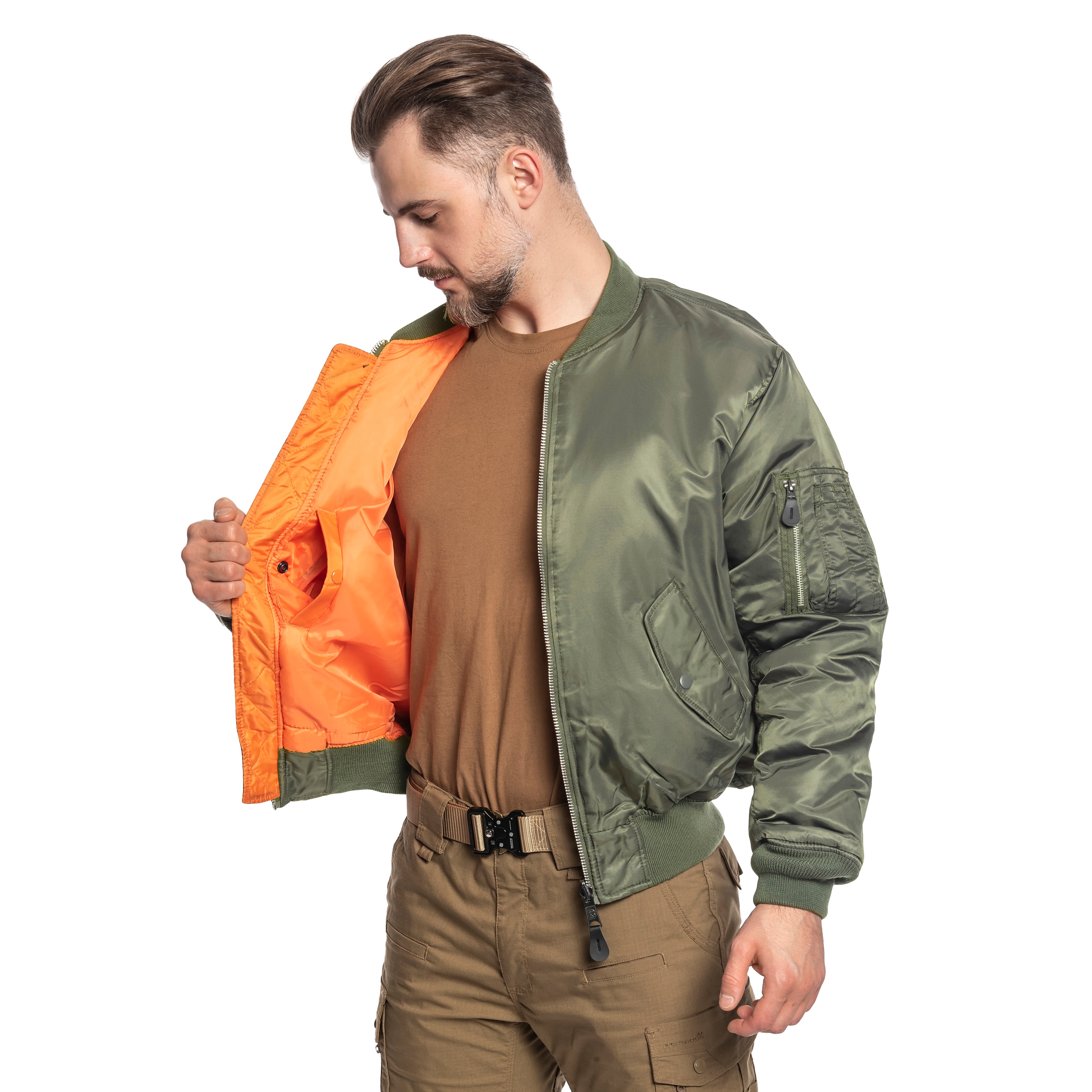 Brandit MA1 Jacket - Olive