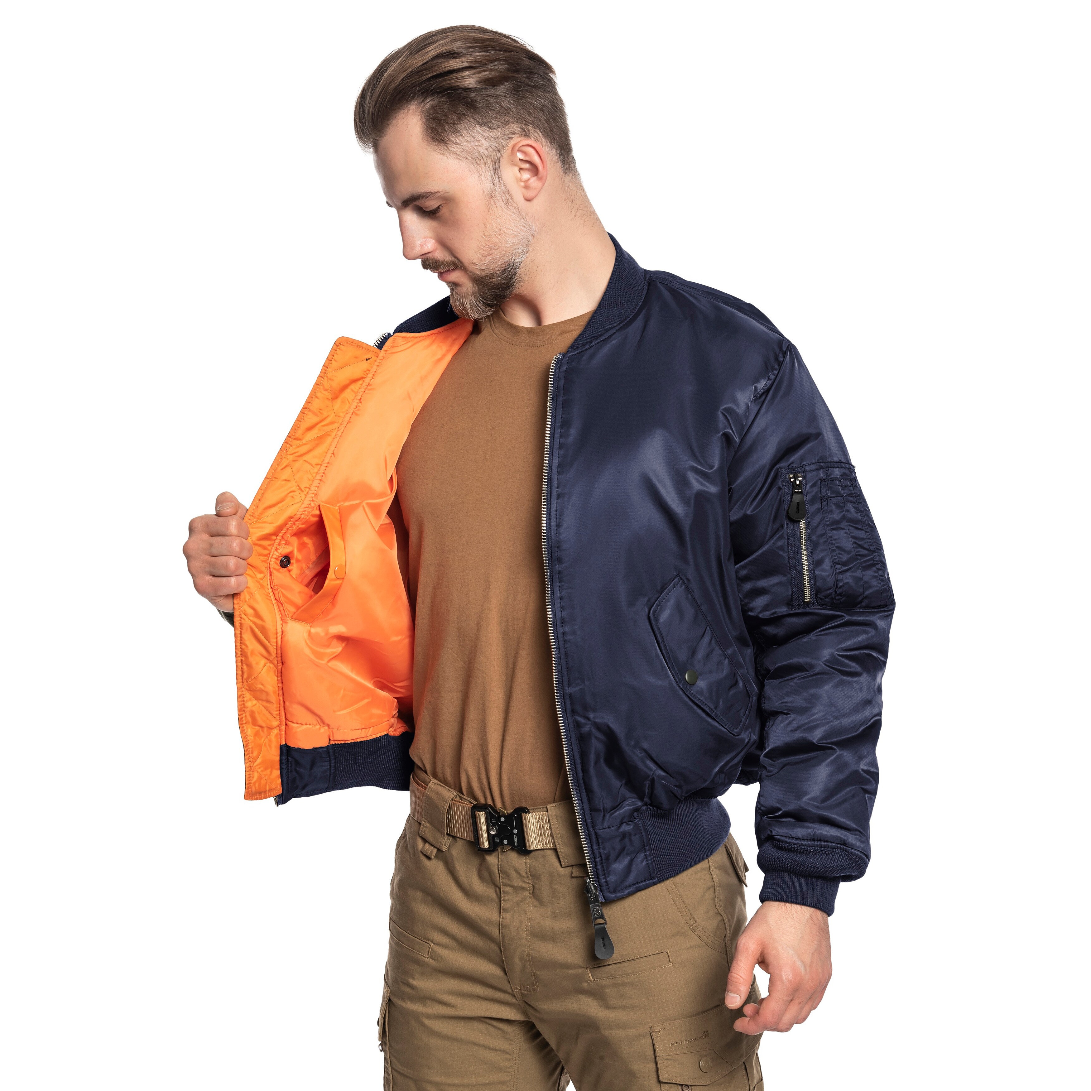 Brandit MA1 Jacket - Dark Navy