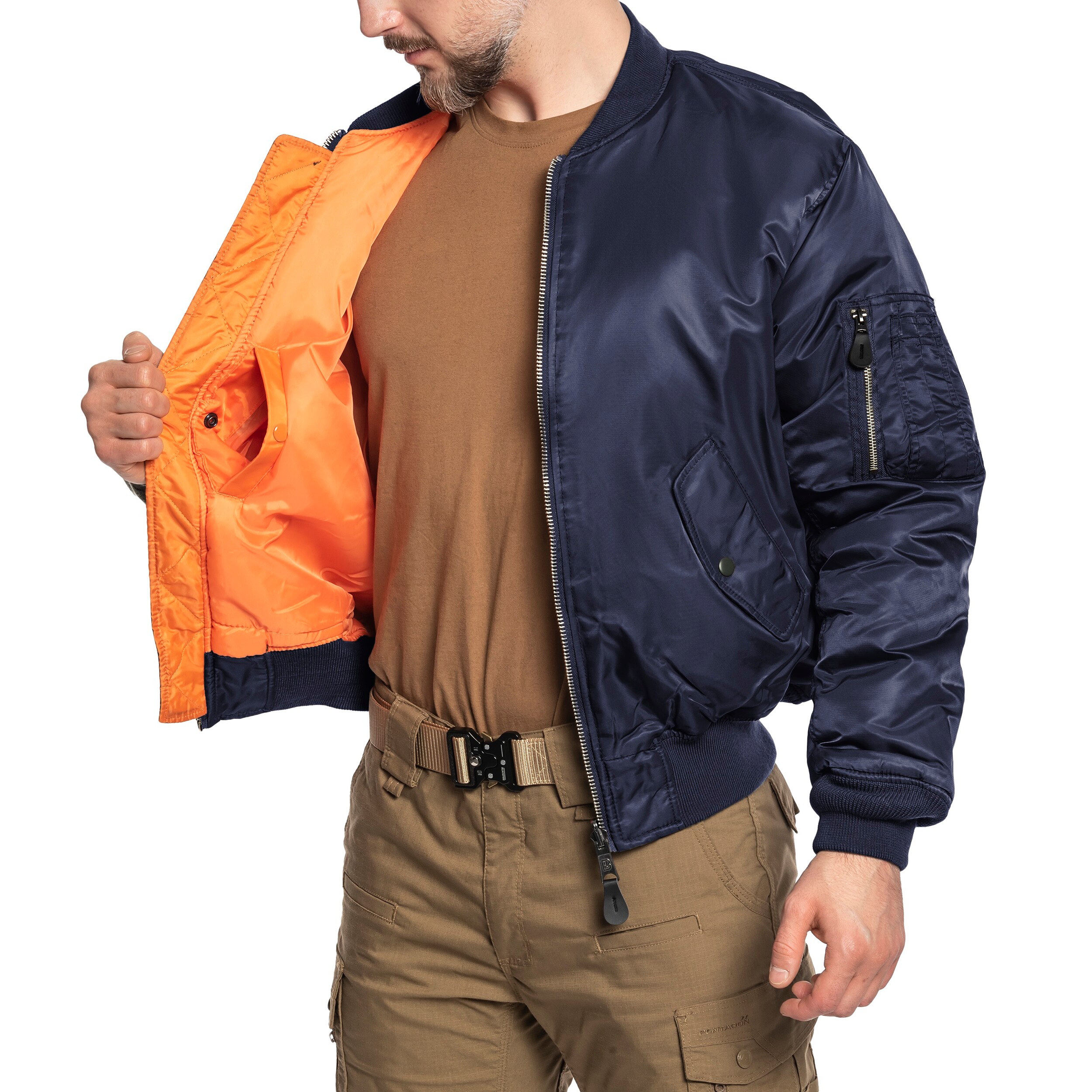 Brandit MA1 Jacket - Dark Navy